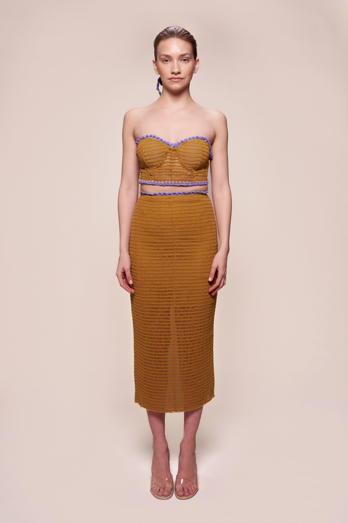 VENUS BUSTIER OCHRE