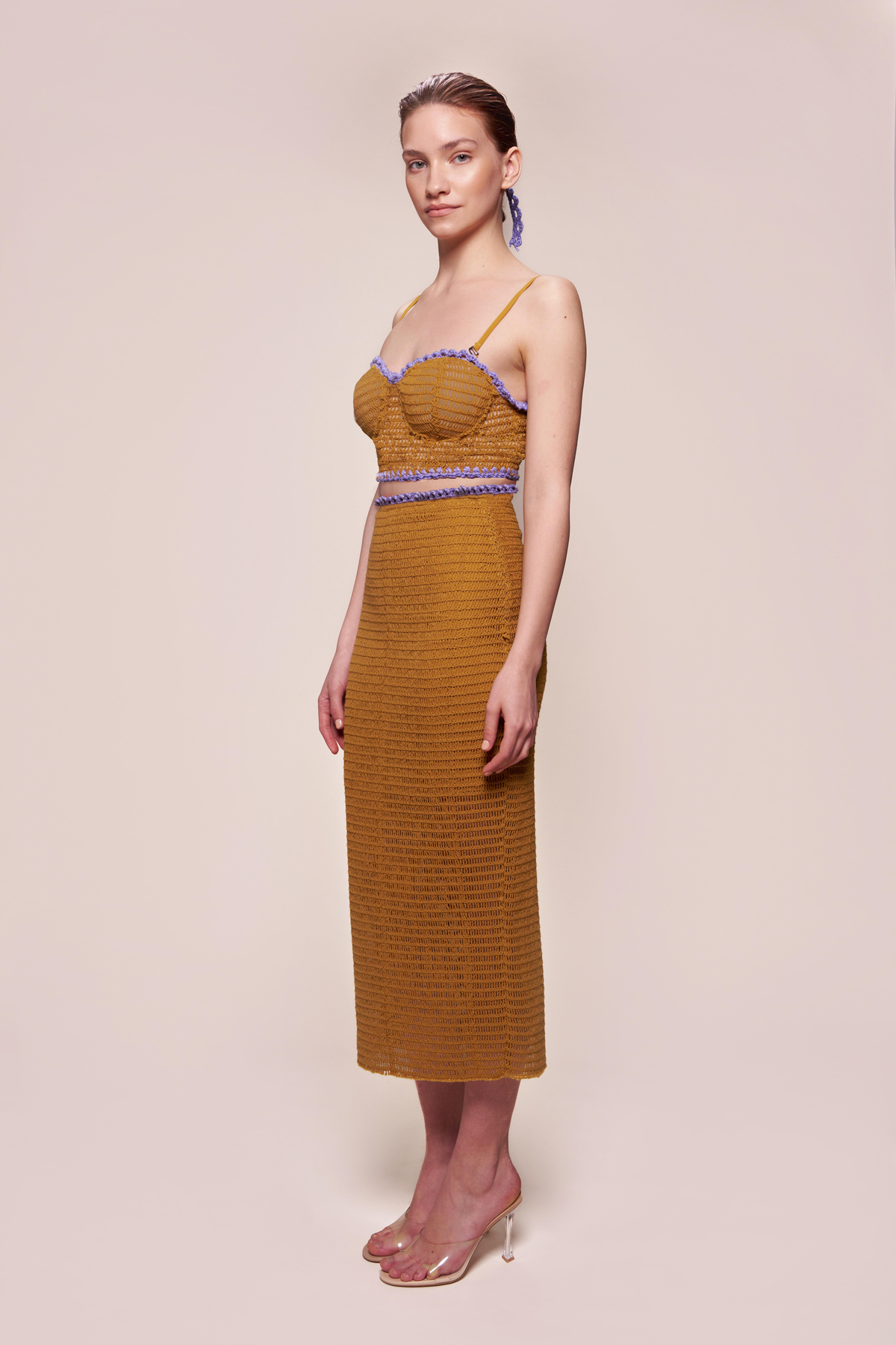 VENUS BUSTIER OCHRE