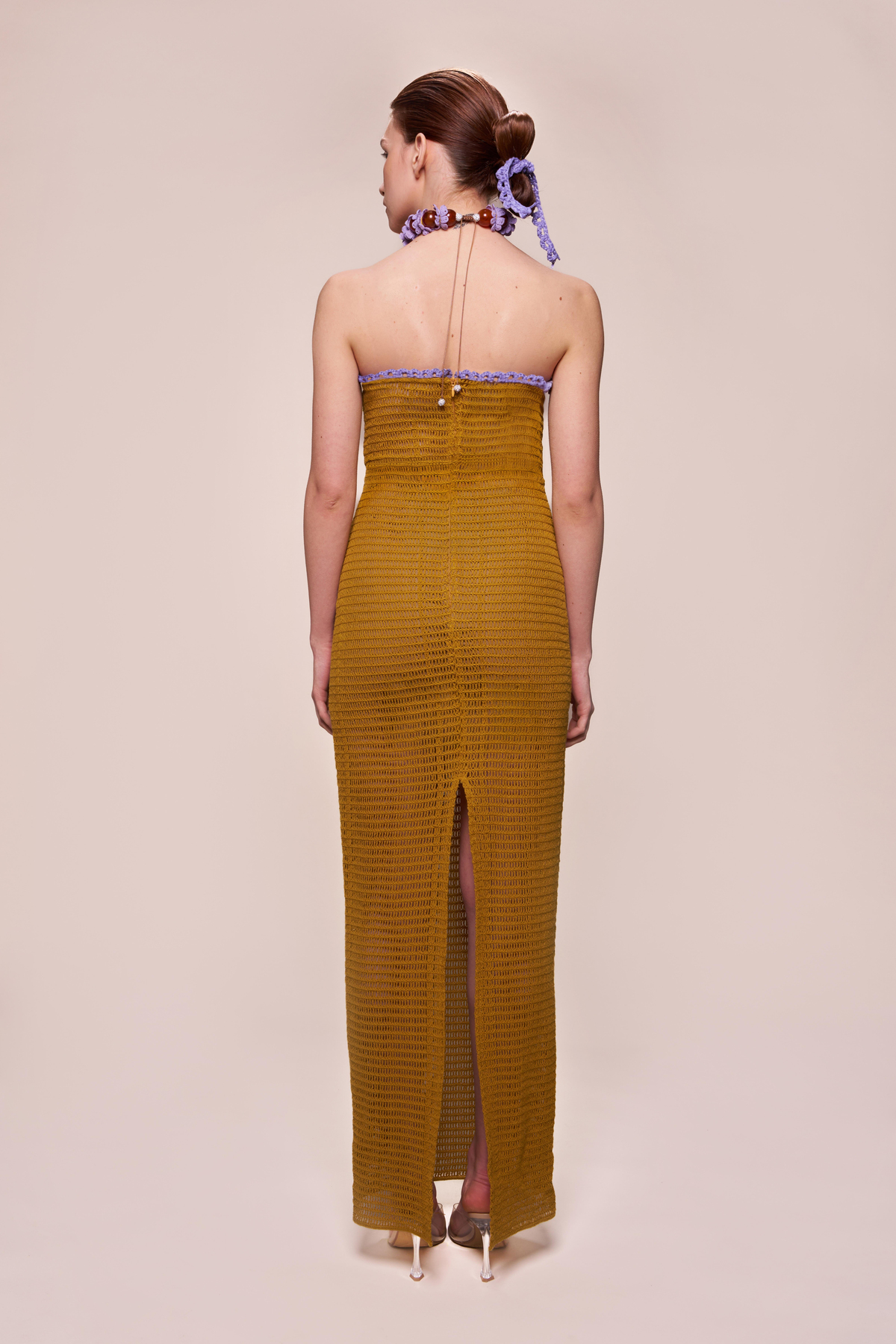 VENUS DRESS OCHRE