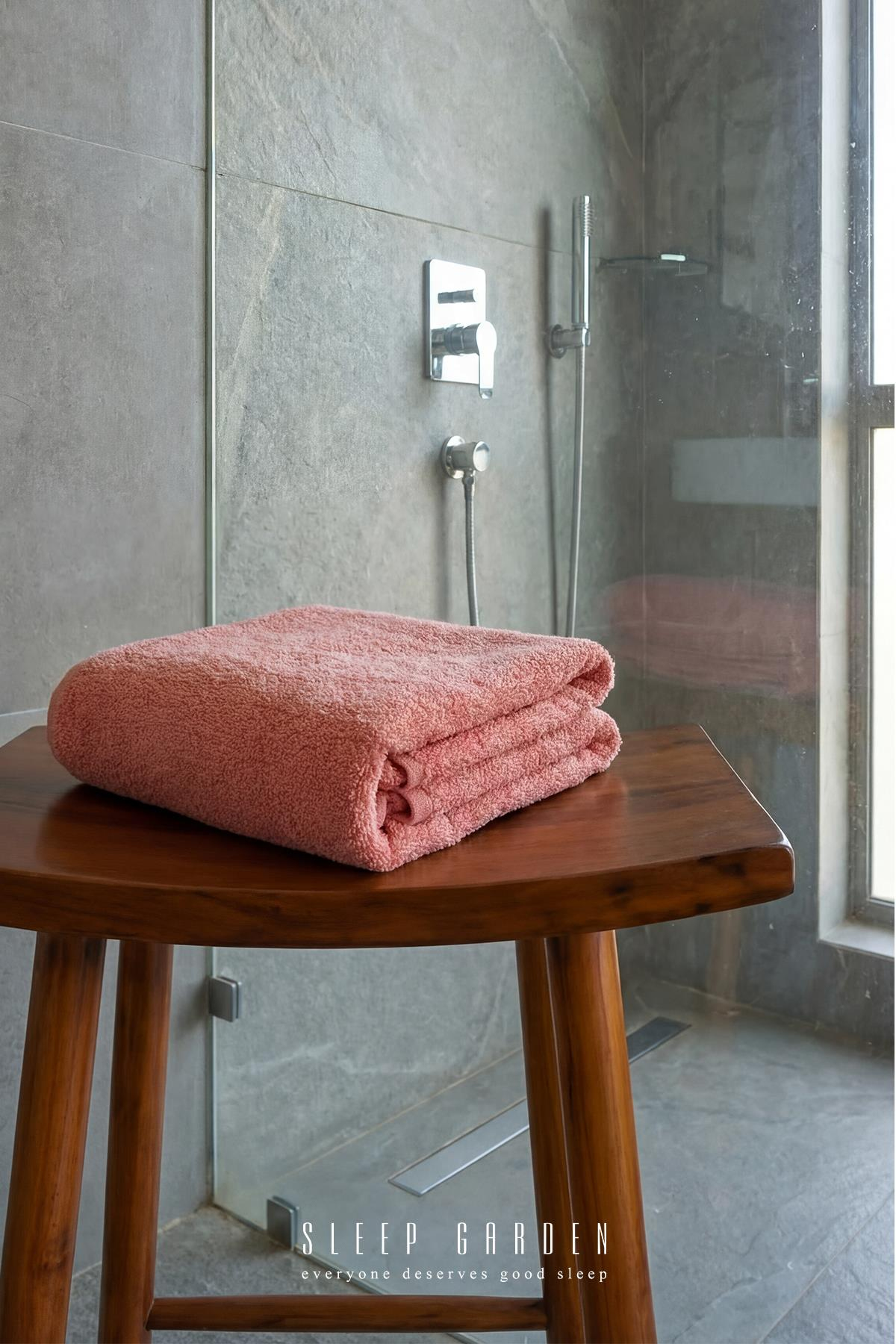 %100 Pamuk Yumuşak Dokulu 90x140 Banyo HavlusuSleep Garden