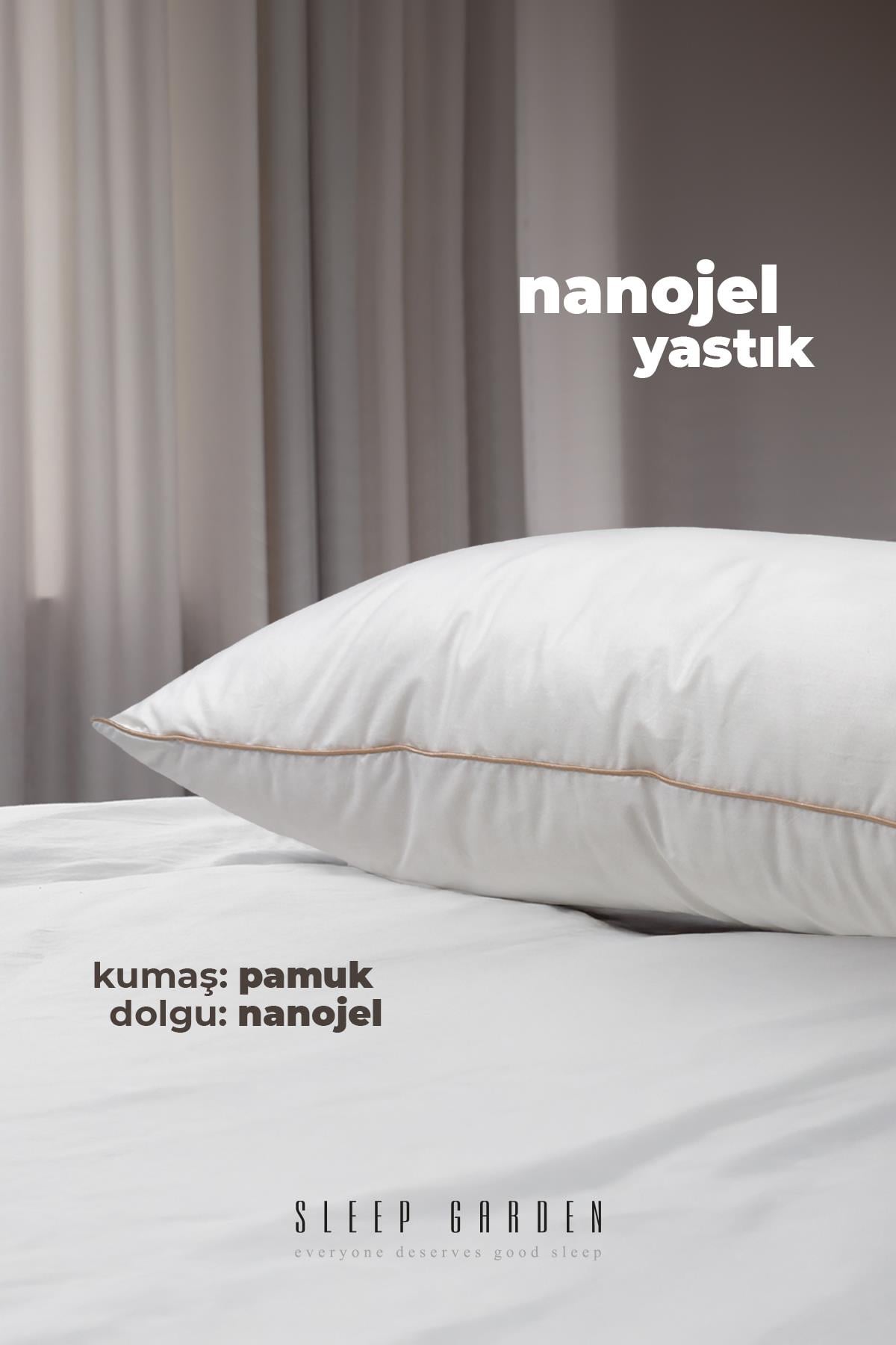 Prestige Serisi Nano Jel Yastık 800 gr Saten Biyeli 50x70 CmSleep Garden