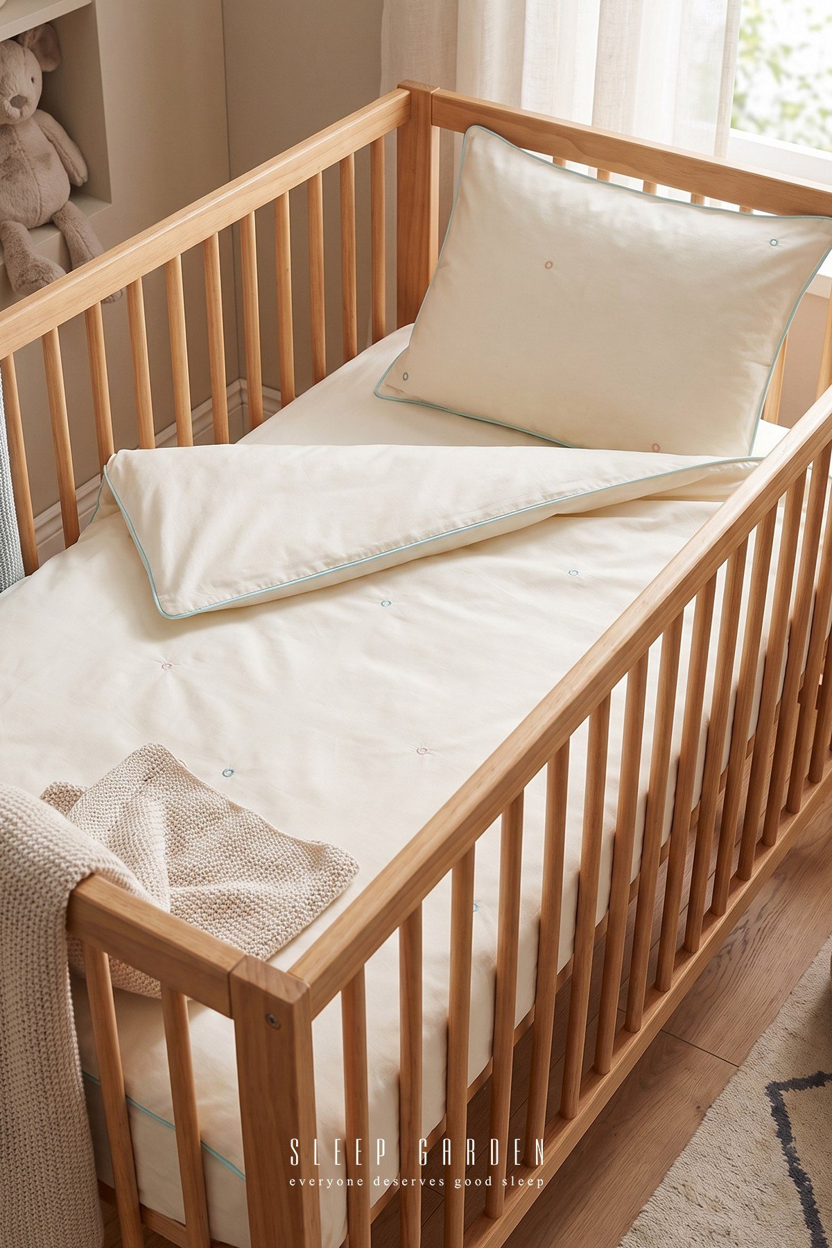 Sleep Garden Esen Bebek Nevresim Takımı Nakışlı %100 Pamuk Renkli HalkalıSleep Garden Esen Bebek Nevresim Takımı Nakışlı %100 Pamuk Renkli HalkalıSleep Garden