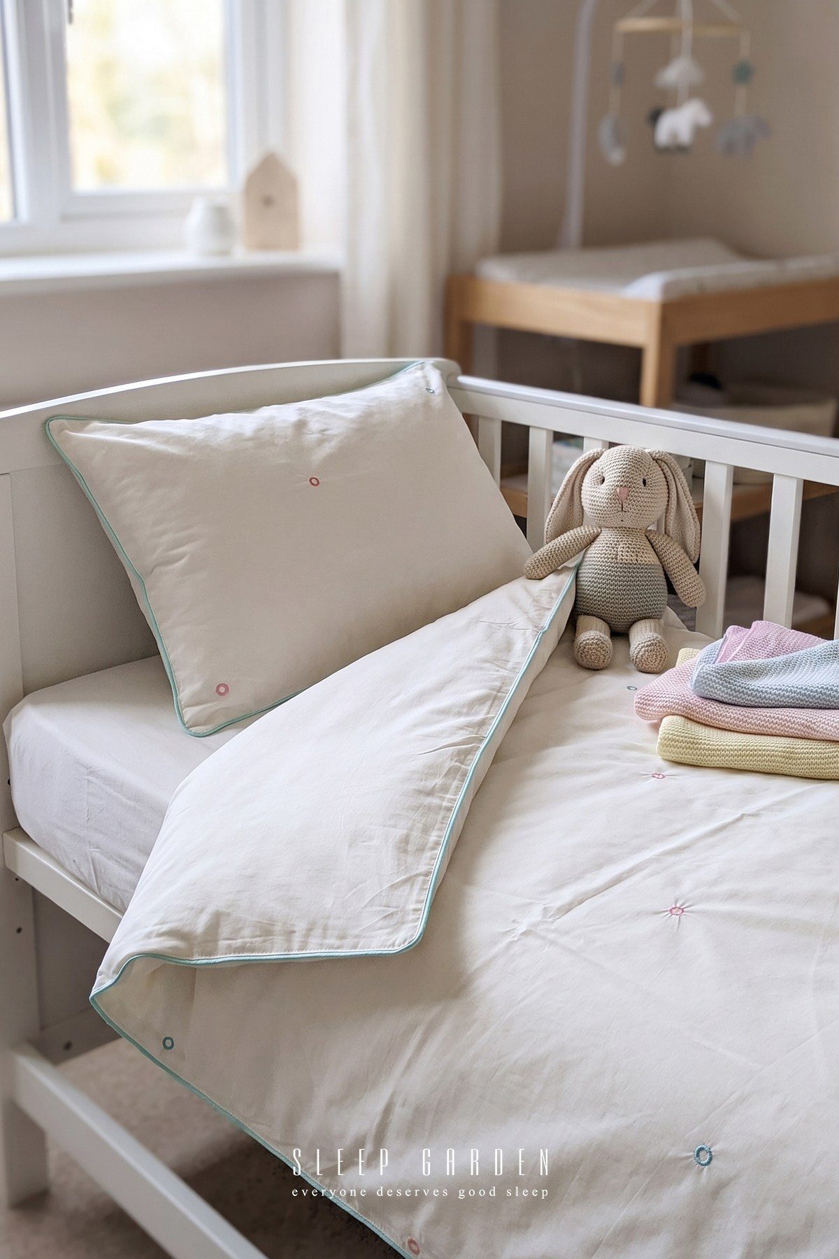 Sleep Garden Esen Bebek Nevresim Takımı Nakışlı %100 Pamuk Renkli HalkalıSleep Garden Esen Bebek Nevresim Takımı Nakışlı %100 Pamuk Renkli HalkalıSleep Garden