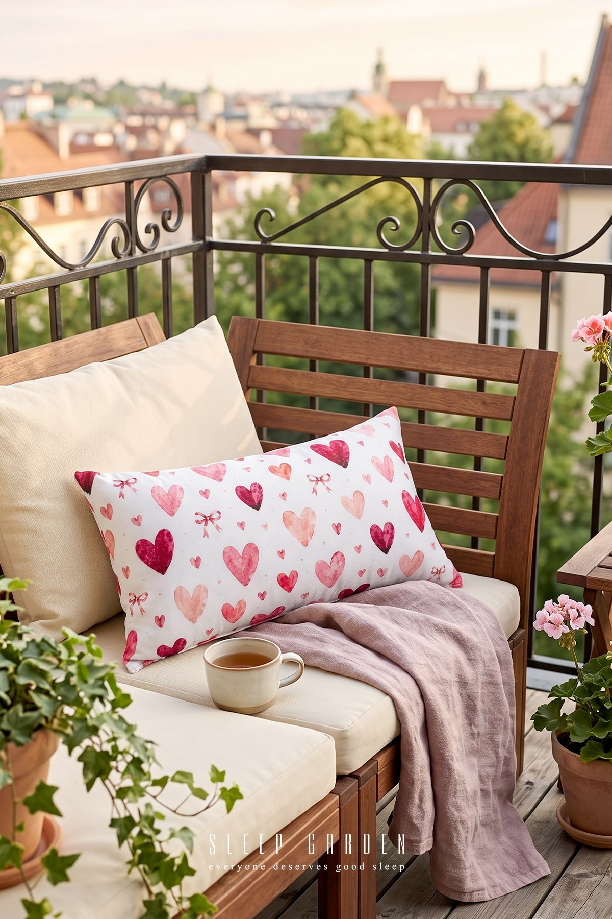 Sleep Garden Kalpli Tasarım Dekoratif Kırlent Kılıfı | Modern Ev Dekoru 30x50Sleep Garden