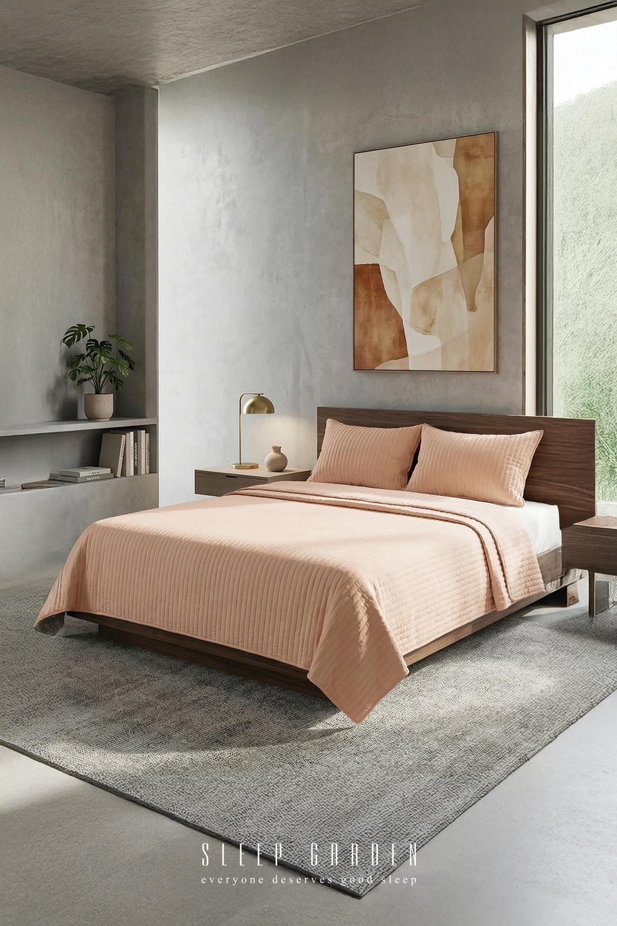 Sleep Garden Melora Yatak Örtüsü Seti Sleep Garden Melora Yatak Örtüsü Seti Çift Kişilik Pudra Rengi - Uyku dünyanızı güzelleştiren Sleep Garden kalitesiyle, Melora yatak örtüsü seti şimdi sleepgarden.com.tr'de! Şıklığı ve konforu bir arada sunan bu özel ürünü hemen keşfedin.Sleep Garden