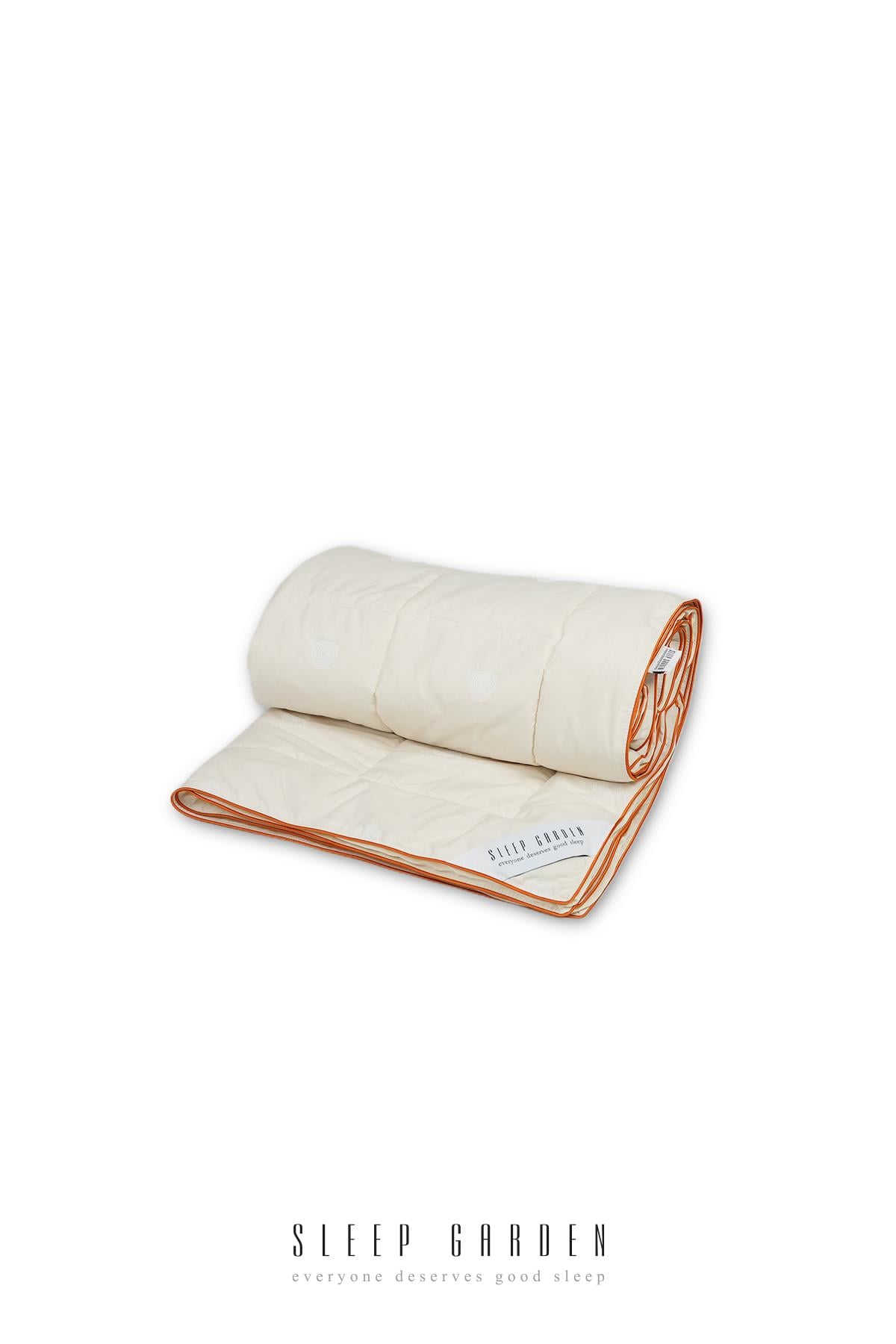 Sleep Garden Yün Biyeli Şık Bebek Yorgan 95x145 Jüt Keten Çantalı Sleep Garden Yün Biyeli Bebek Yorgan 95x145 | %100 Pamuk | Jüt Keten ÇantalıSleep Garden