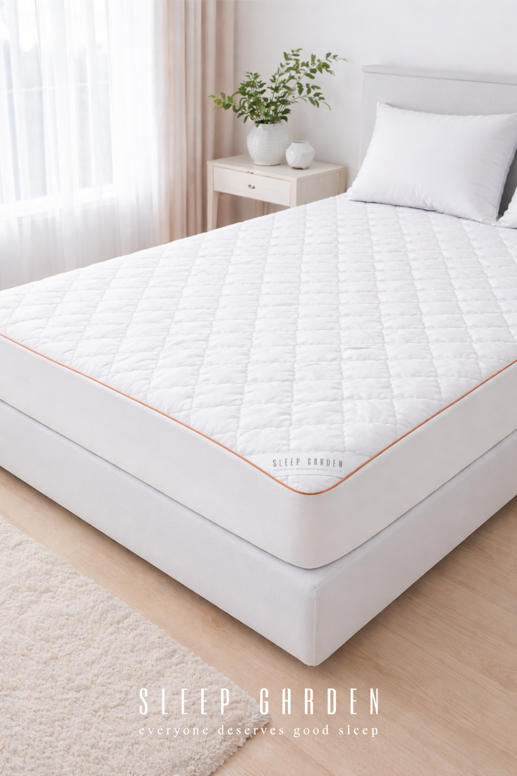 Sleep Garden Yün Fitted Yatak Alezi Çantalı 