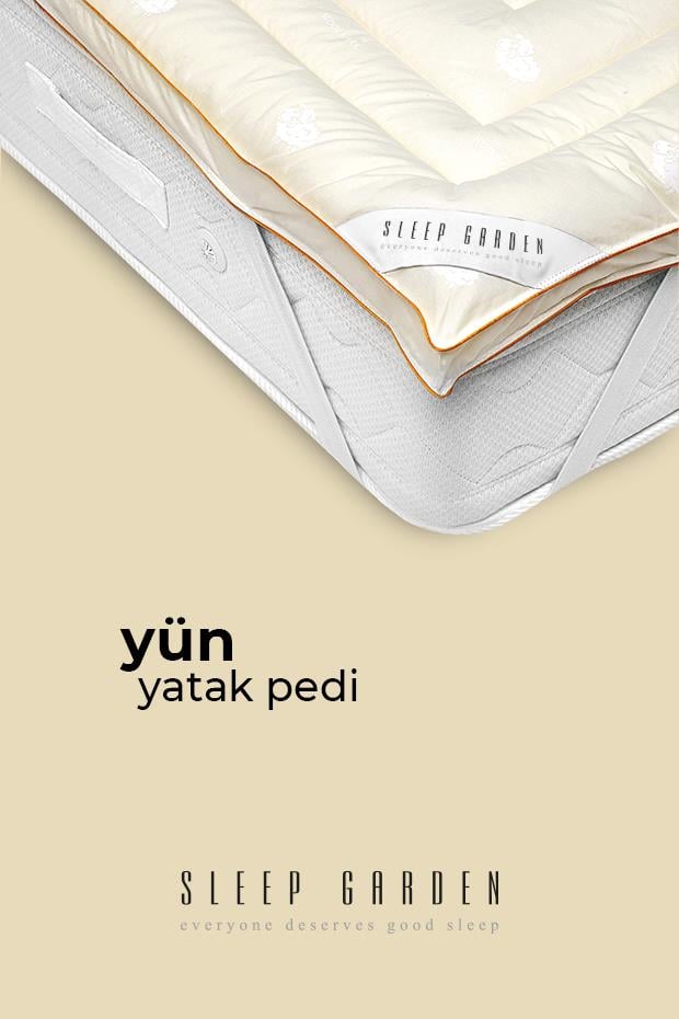 Sleep Garden Yün Yatak Pedi 100x200Sleep Garden