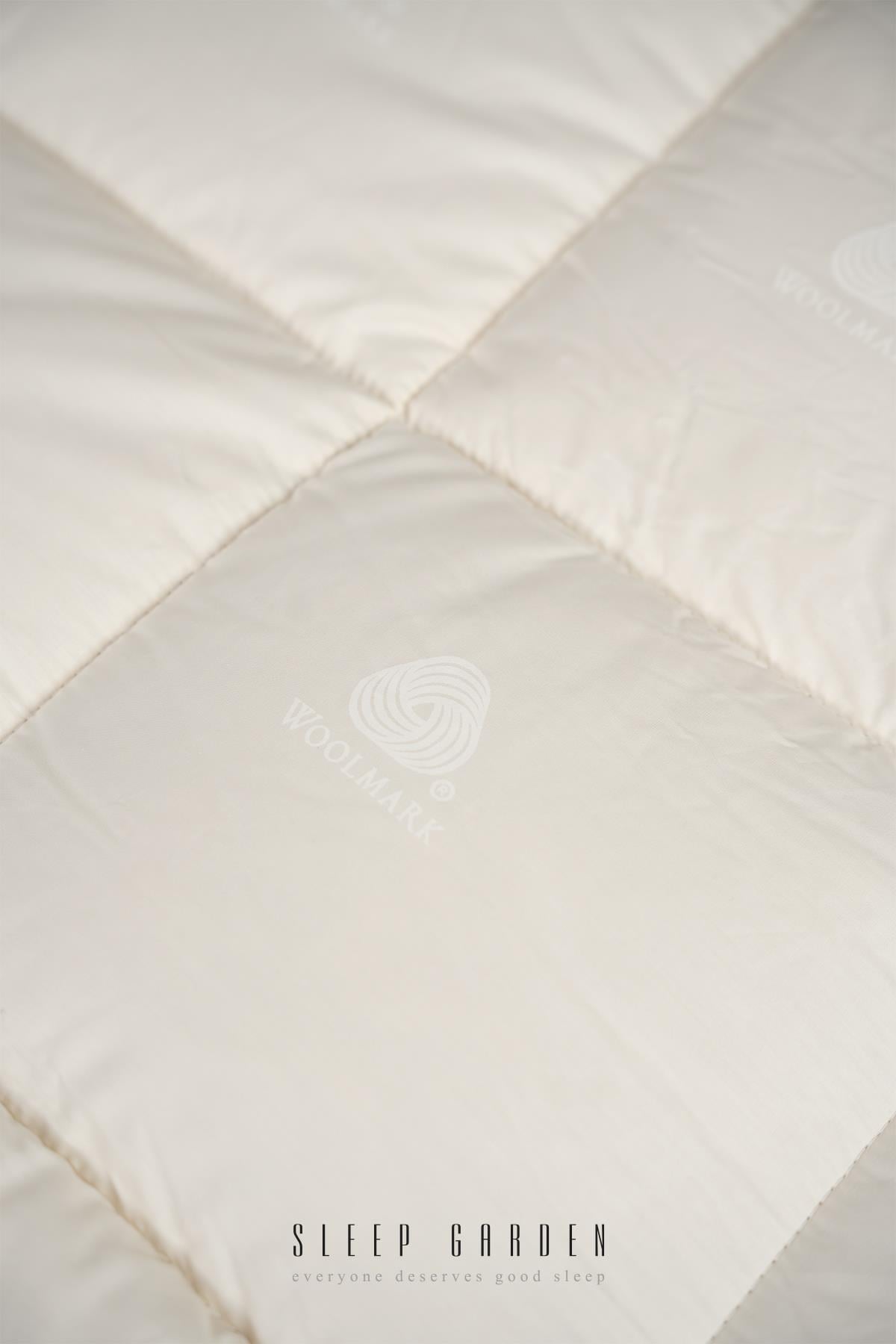 Sleep Garden Yün Yatak Pedi Tek Kişilik Dört Köşe Lastikli 100x200Sleep Garden Yün Yatak Pedi Sleep Garden