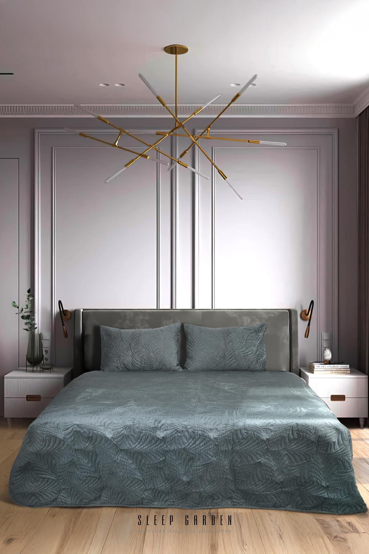 Veluxe Yatak Örtüsü Seti SLEEP GARDEN VELUXE YATAK ÖRTÜSÜ SETİSleep Garden