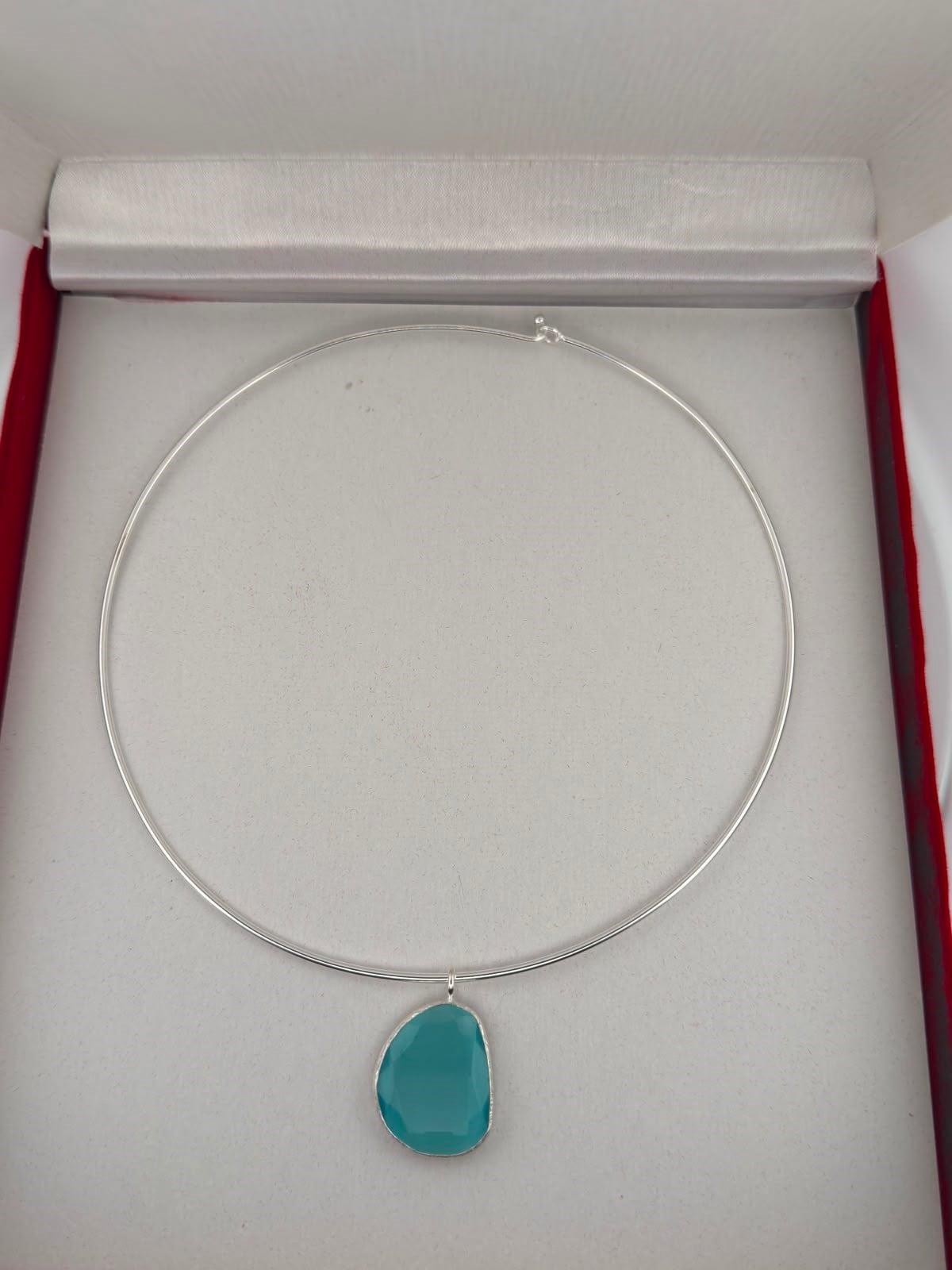 Gümüş Kaplama Choker Kolye | Pirinç | Alerji Yapmaz (Antialerjik) | Kadın Kolye