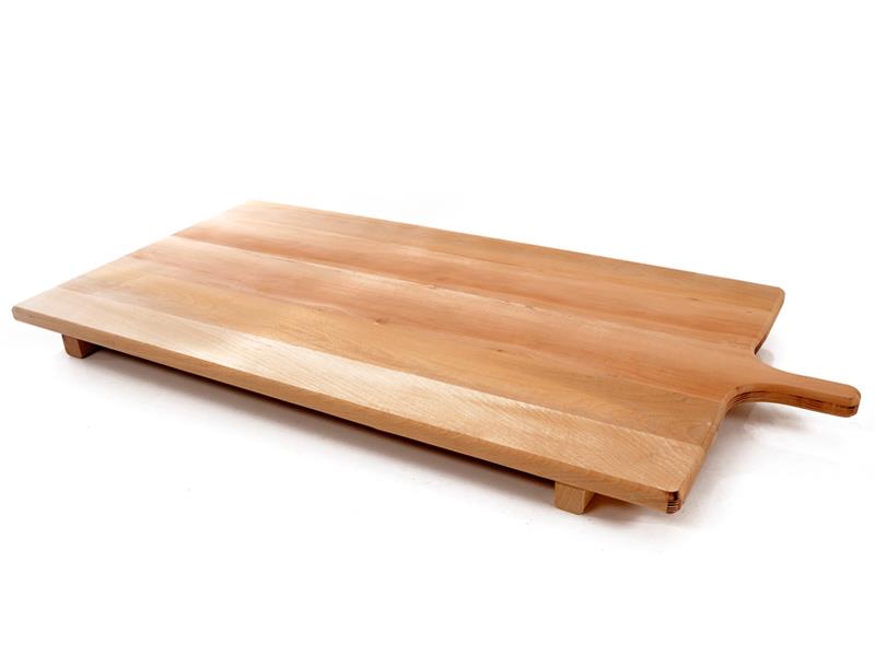 Ahşap Kesme Tahtası Kulplu Tezgah Üstü Mega Boy 50X90 cm | ID4602