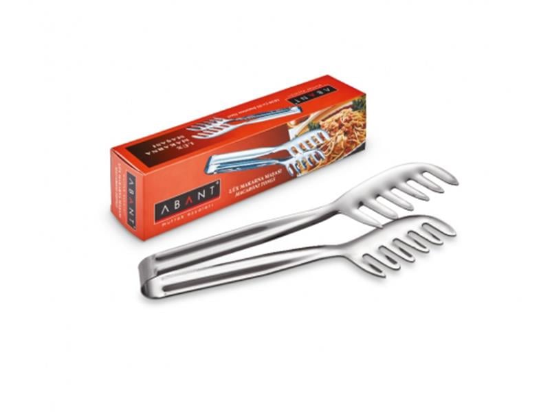Alezy Çelik 304 Makarna Maşası 22 cm | ID3904