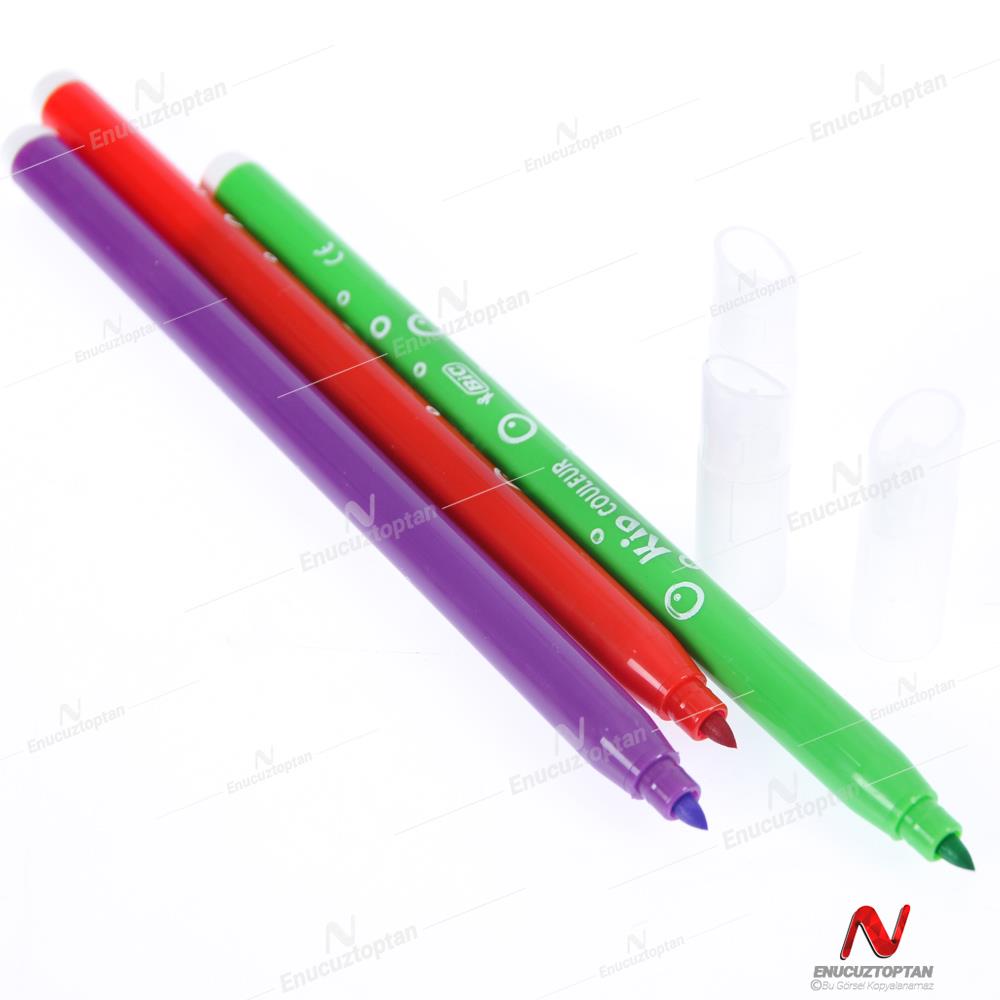 BIC Keçeli Boya Kalemi 12'li  | ID5002