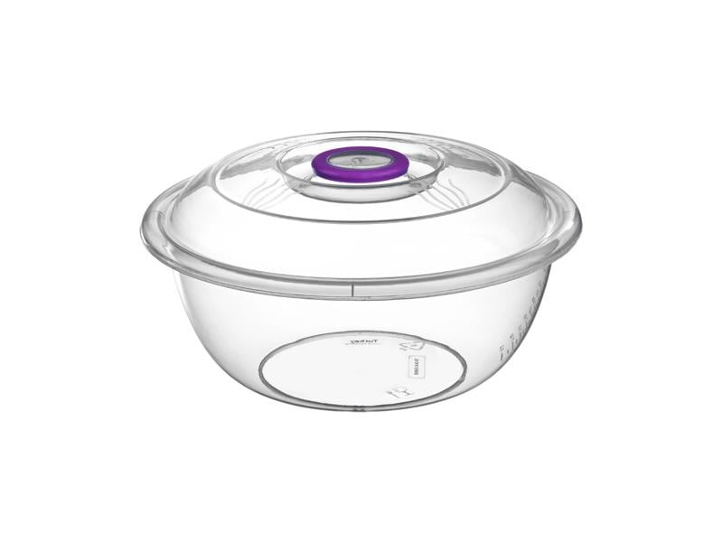 Bursev 1134 91 Şeffaf Kapaklı Leğen 9 Litre | ID3784