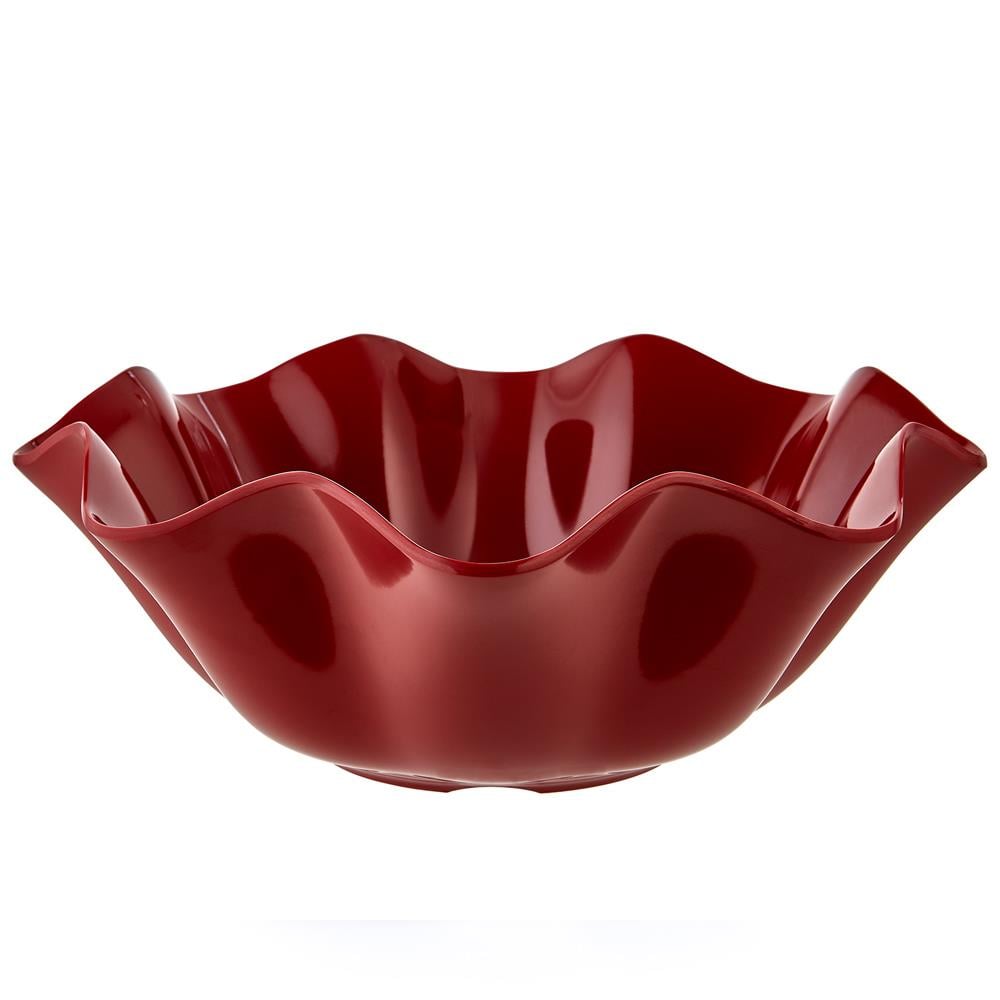 Göreme 564 Termostar Kırılmaz Melamin Flower Bowl Salata Sunum Kasesi No:3 34cm | ID4913