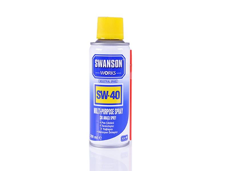 Swanson Works SW-40 Çok Amaçlı Pas Sökücü - Temizleyici Sprey 200 ml  | ID4380