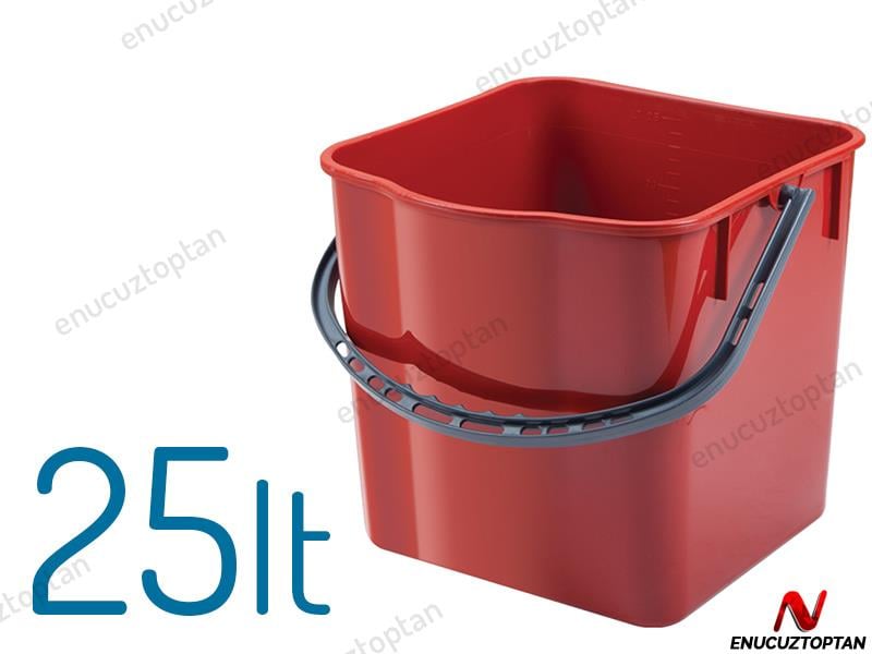Üçtem CK753 Çift Kovalı Plastik Presli Temizlik Arabası | ID1647