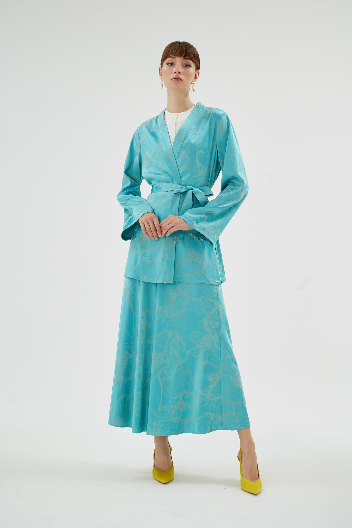 Celeste Kimona Turkuaz