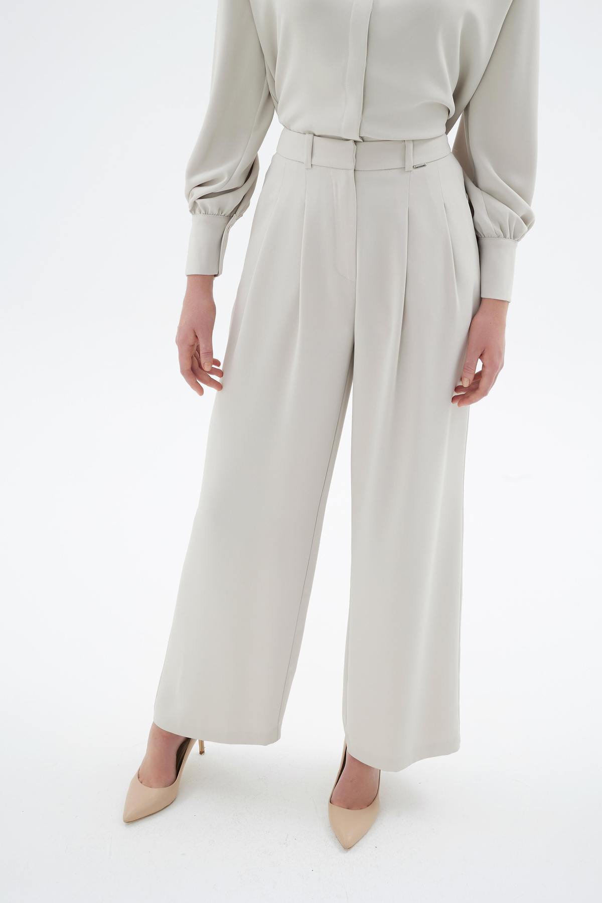 Clover Pantolon Taş