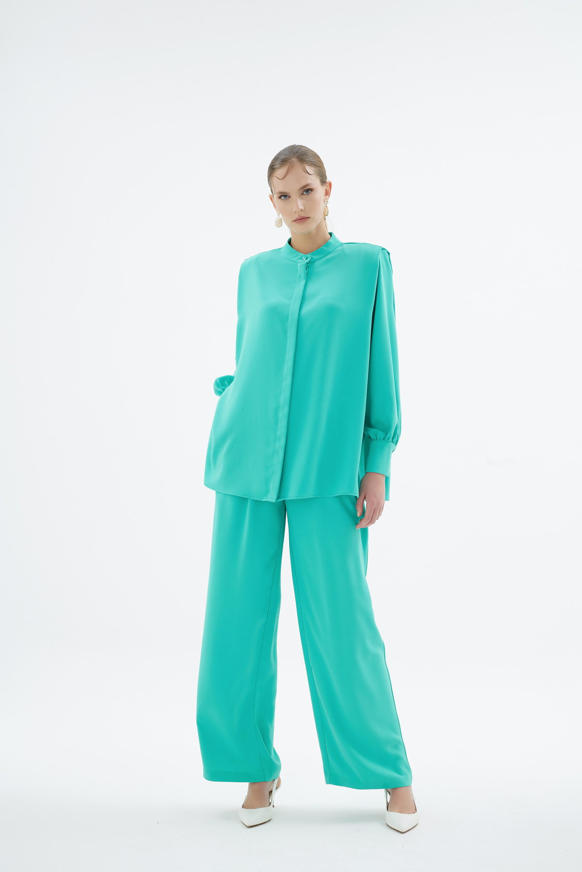 Clover Pantolon Yeşil