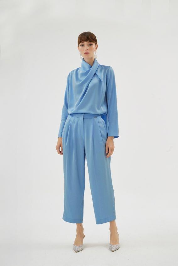 Cristalle Pantolon Açık Mavi