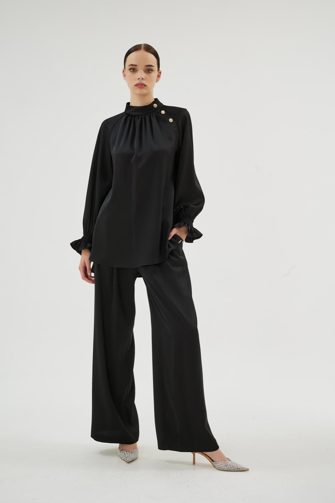 Elegance Pantolon Siyah