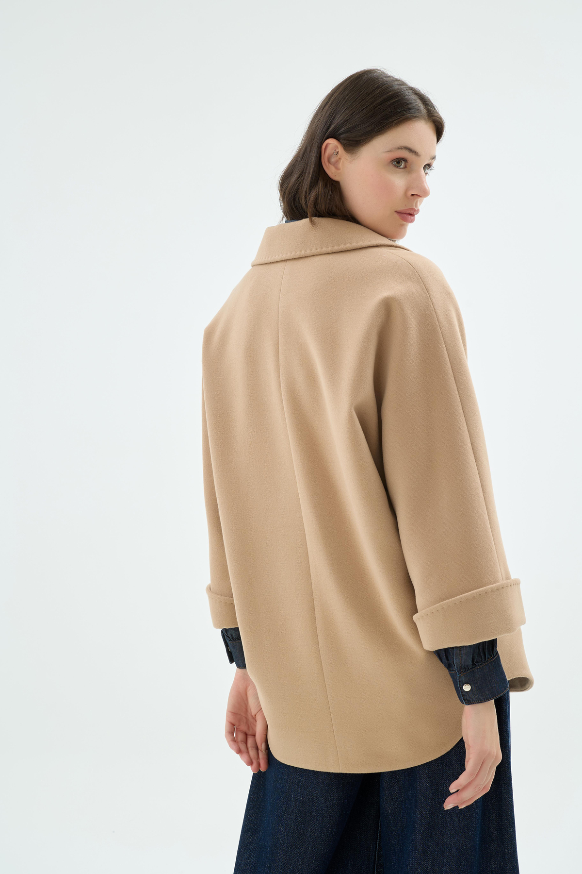 Esme Nakiş Kemer Detaylı Kaban Camel