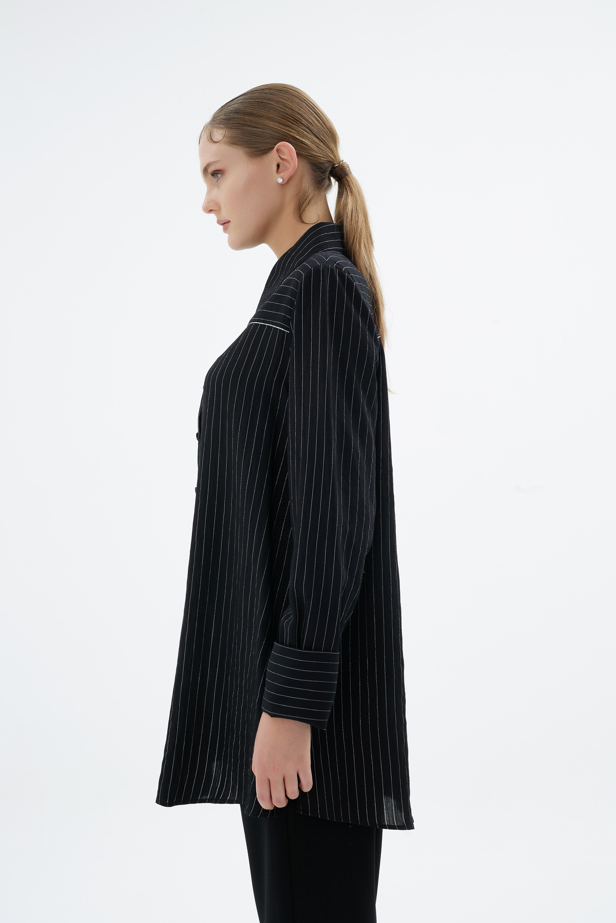 İvory Gömlek Siyah