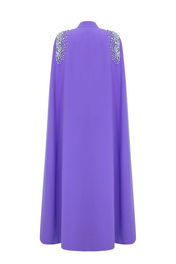 Je Parle Elbise Takım Mor