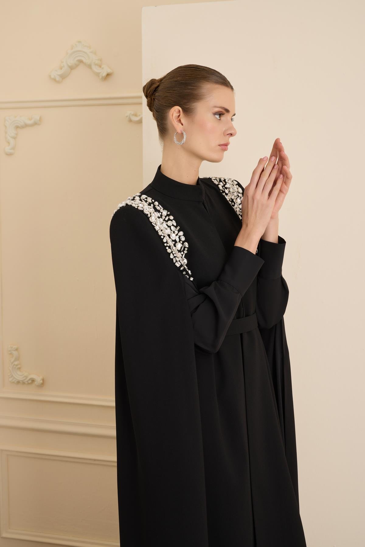 Je Parle Elbise Takım Siyah