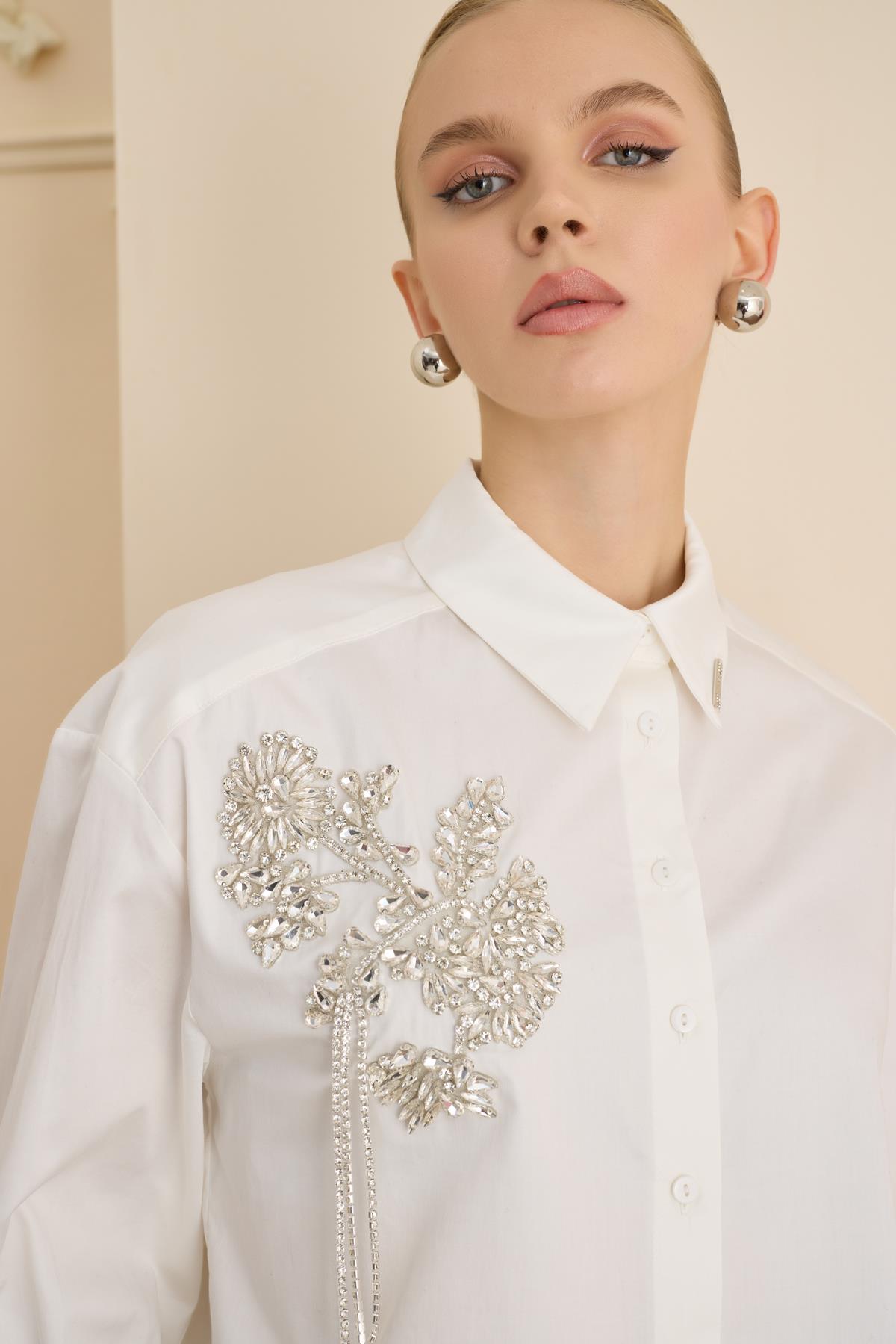 Julia Tişört Ekru-SD251051021013