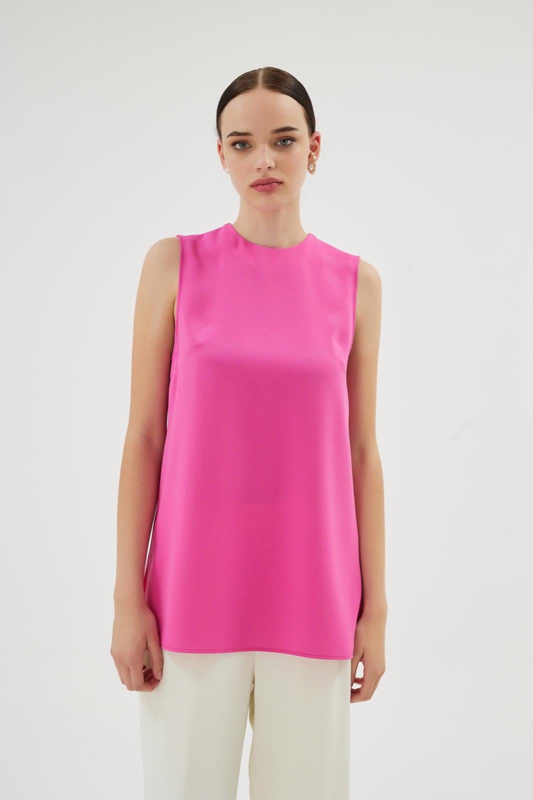 Lina Bluz Pembe