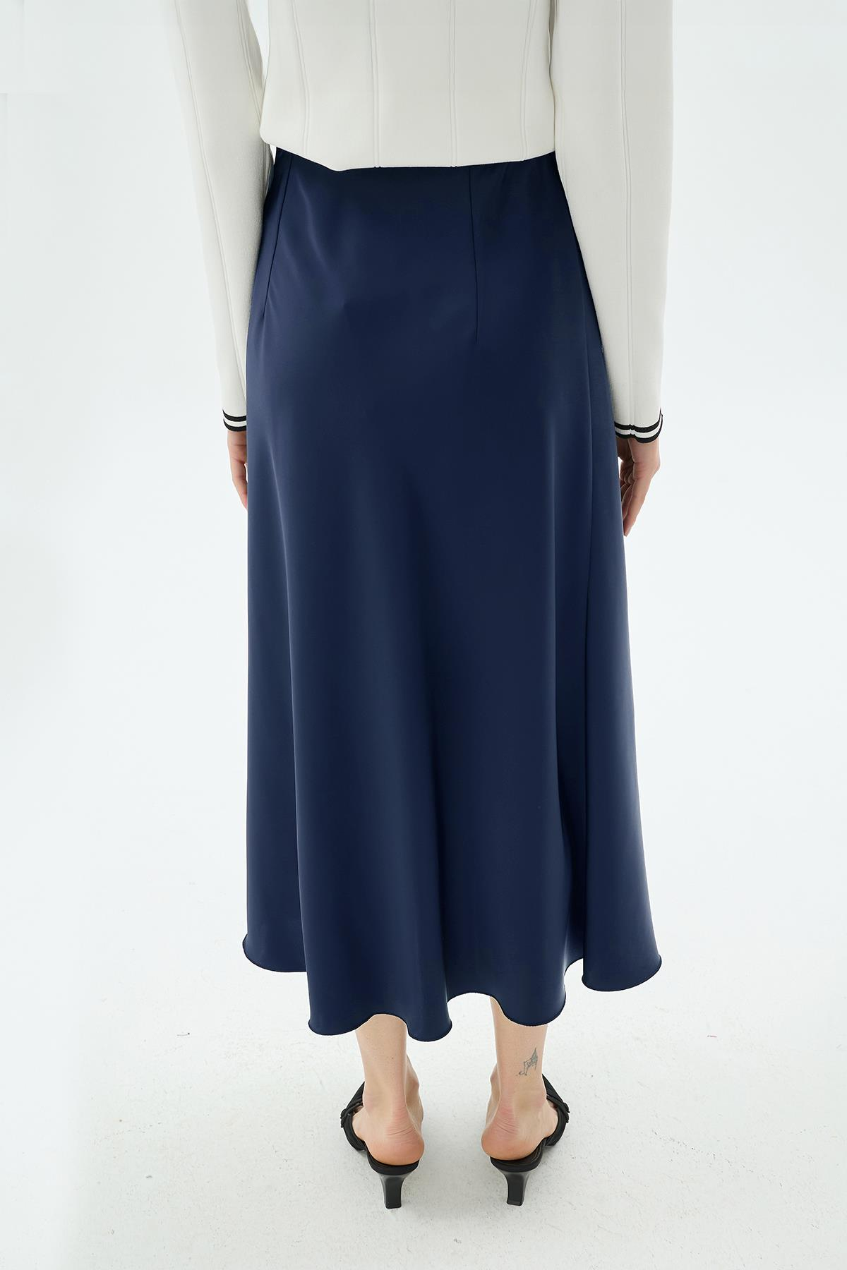 Lisa Çan Etek Lacivert