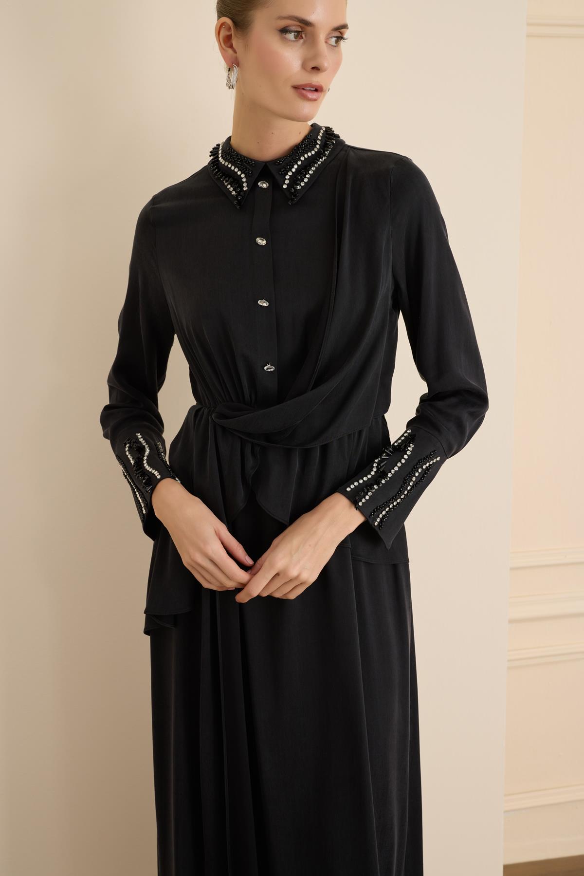 Lumiere Elbise Siyah