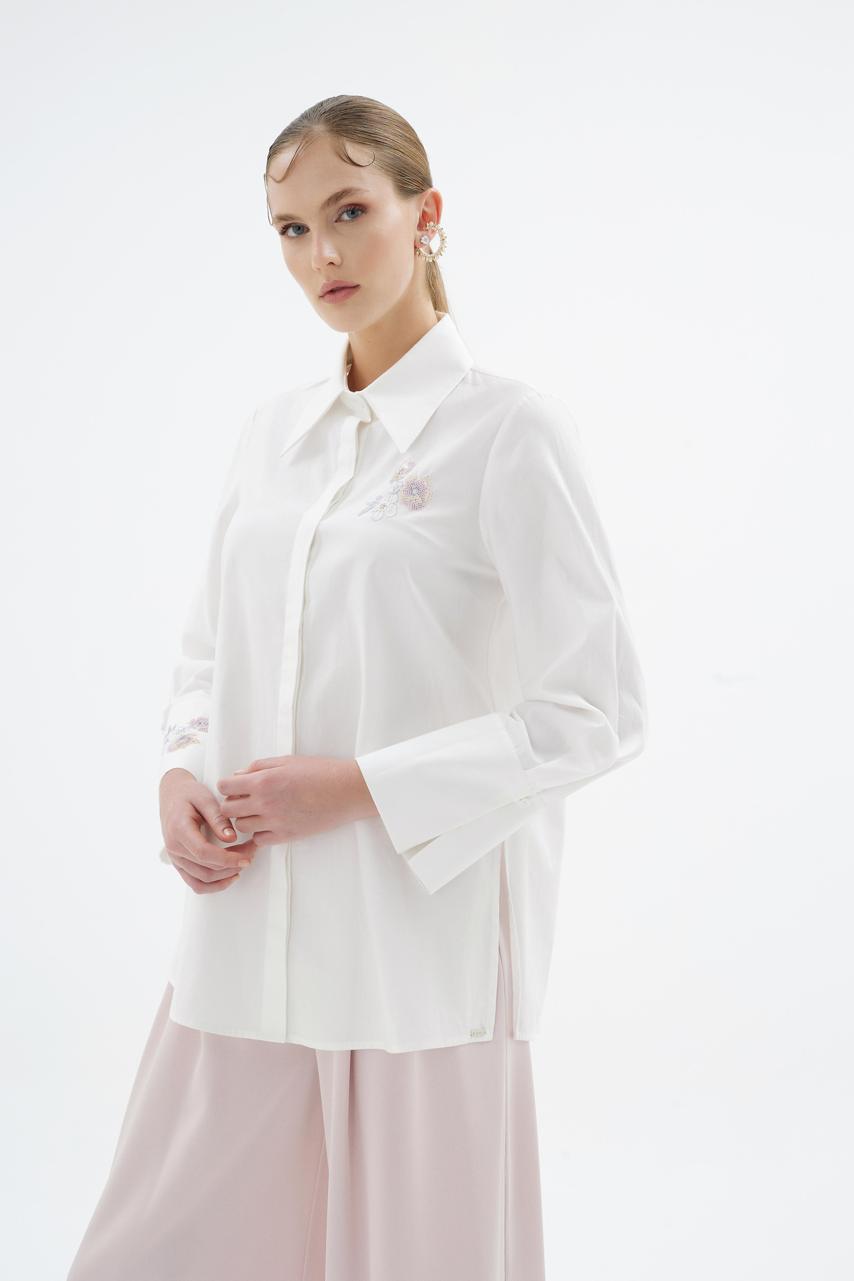 Luminosa Gömlek Ekru