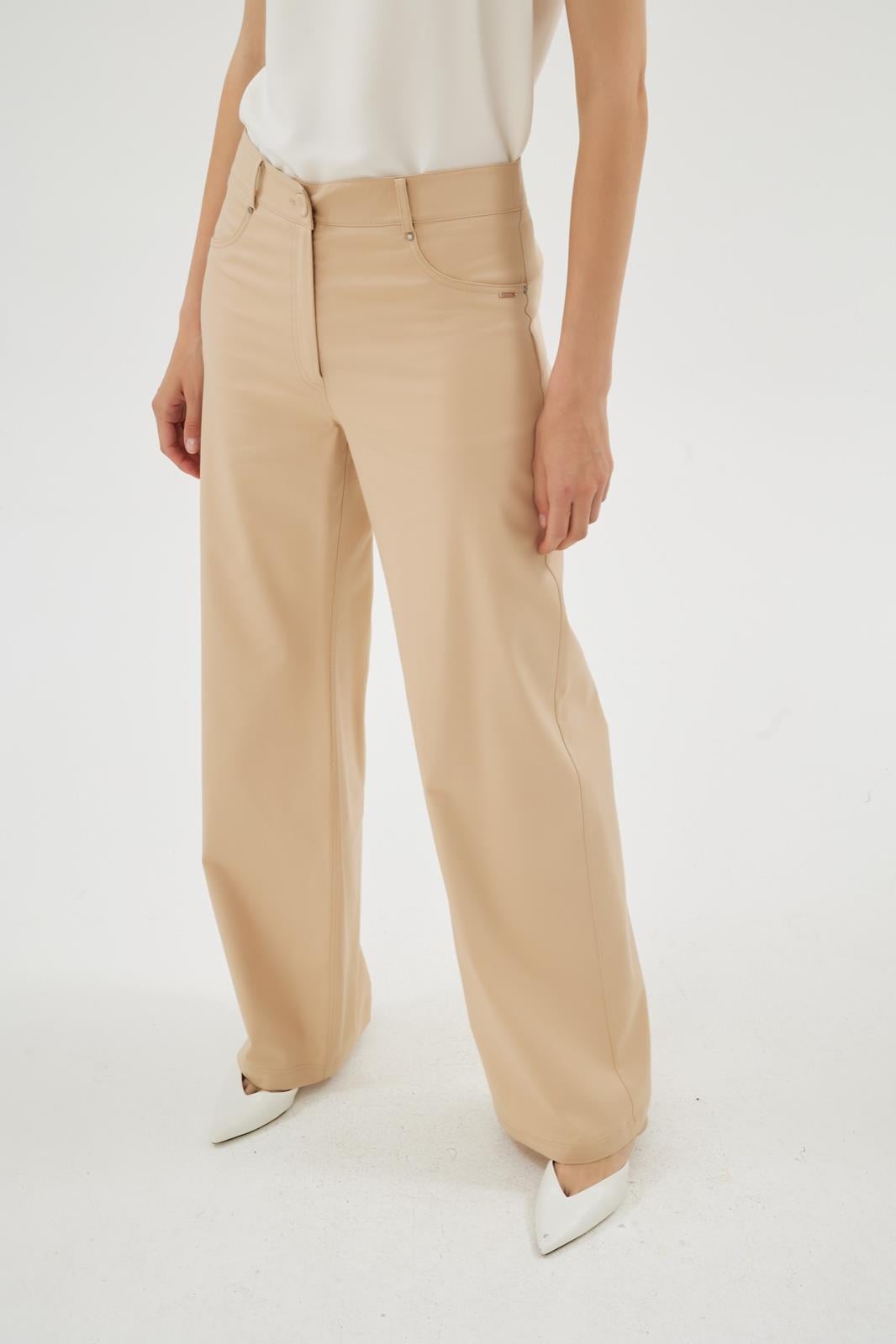 Luzia Koton Pantolon Bej-SD252052050012