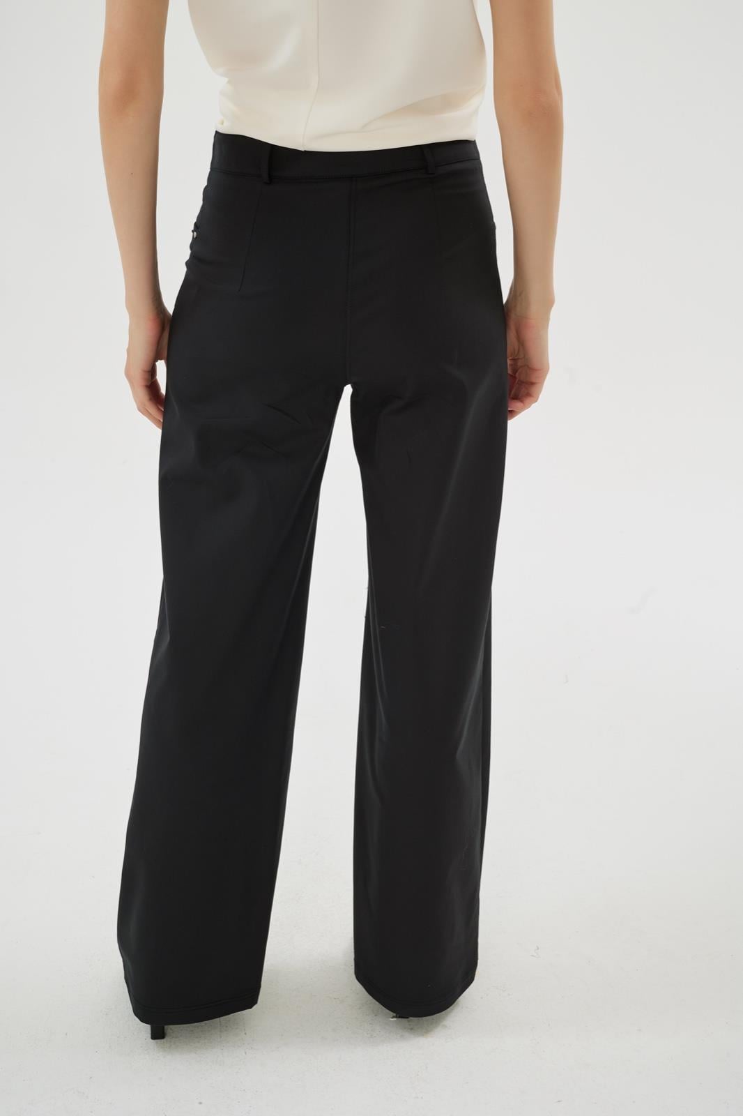 Luzia Koton Pantolon Siyah-SD252052050012