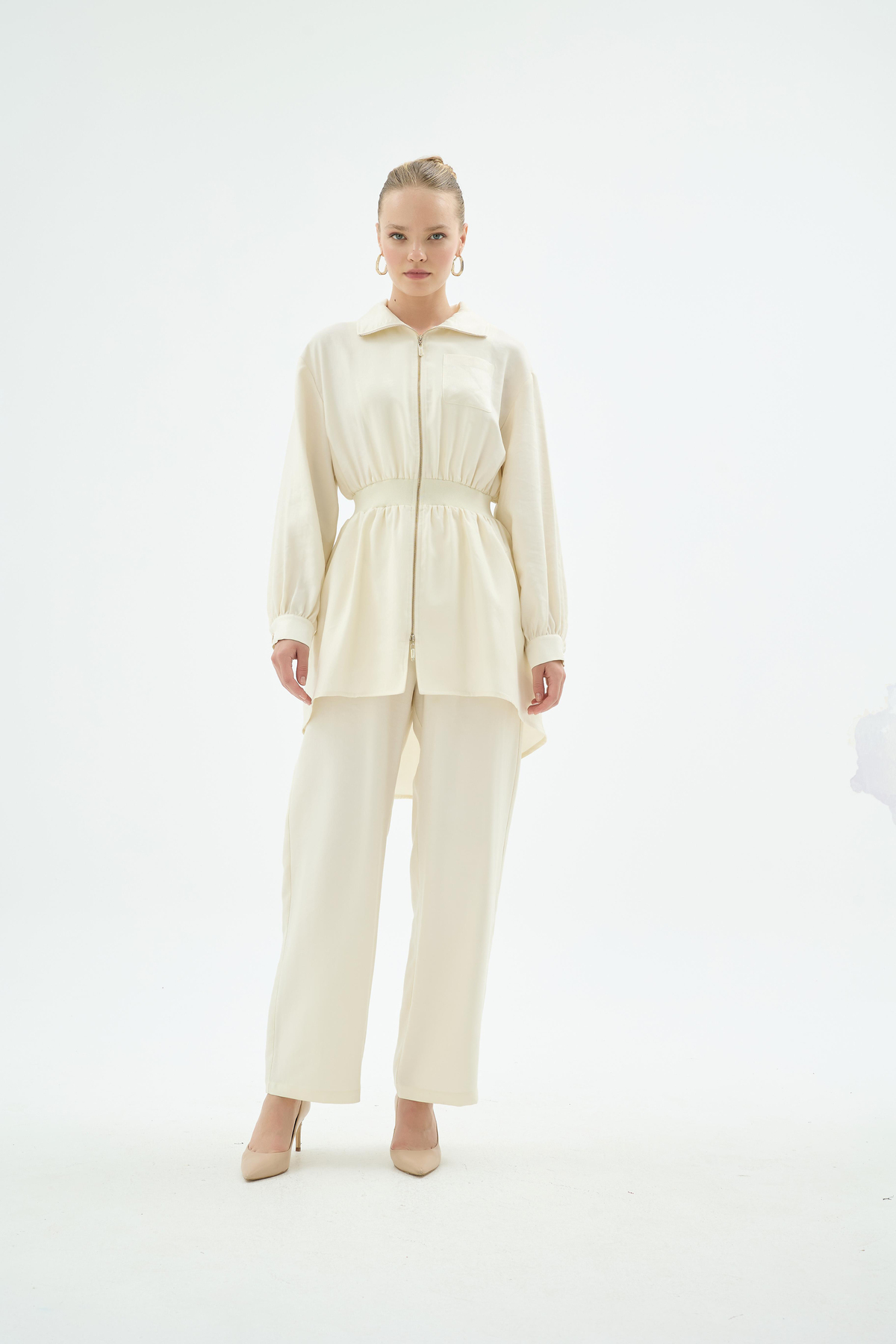 Majora Ribanali Fermuar Detaylı Spor 2'li Spor Takım Taş