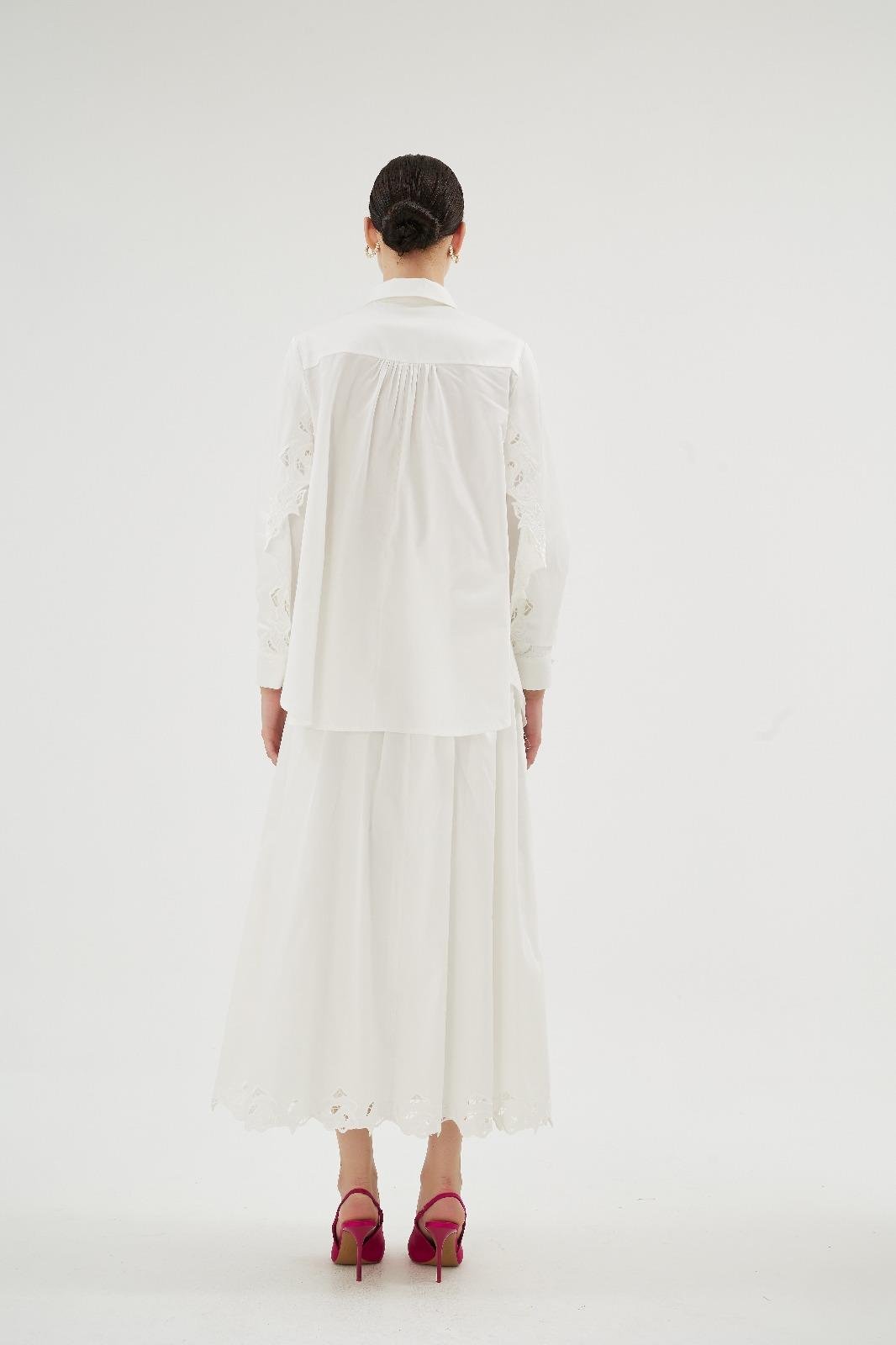 Misty Rose Gömlek Ekru