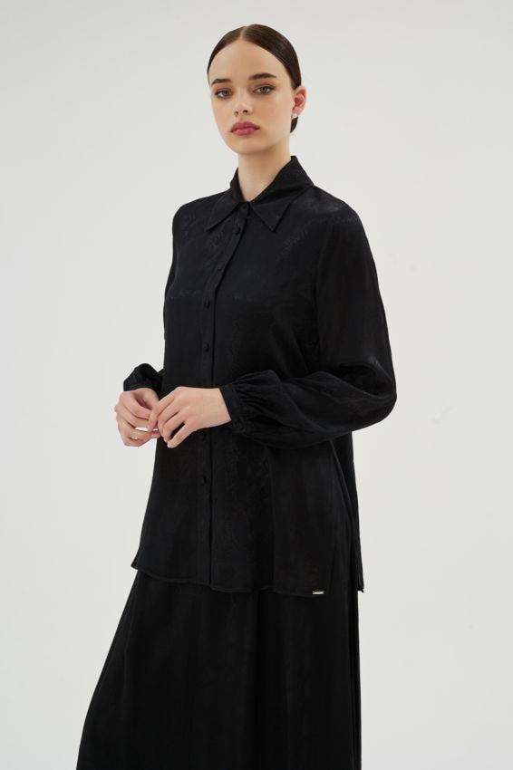 Miyuki Gömlek Siyah