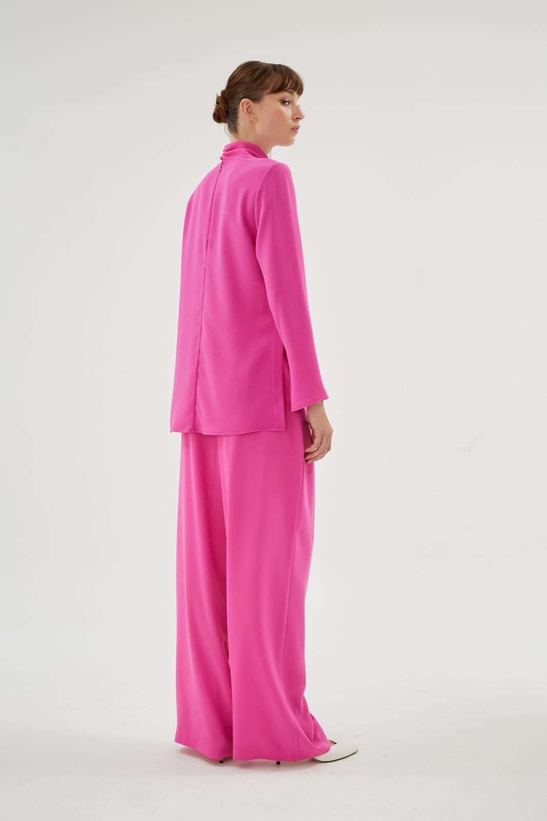 Quartz Pantolon Pembe