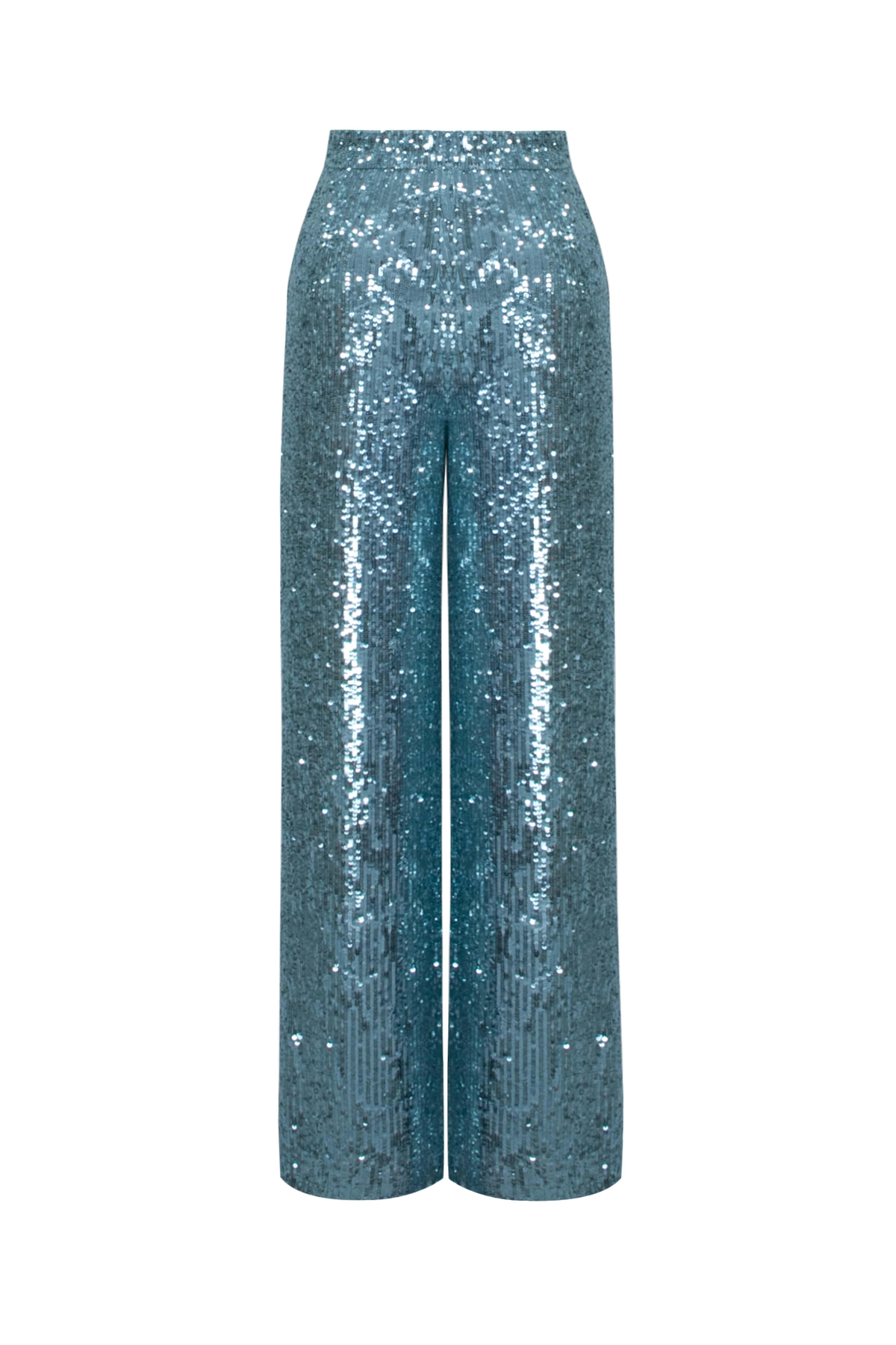 Sequin Pantolon Aqua