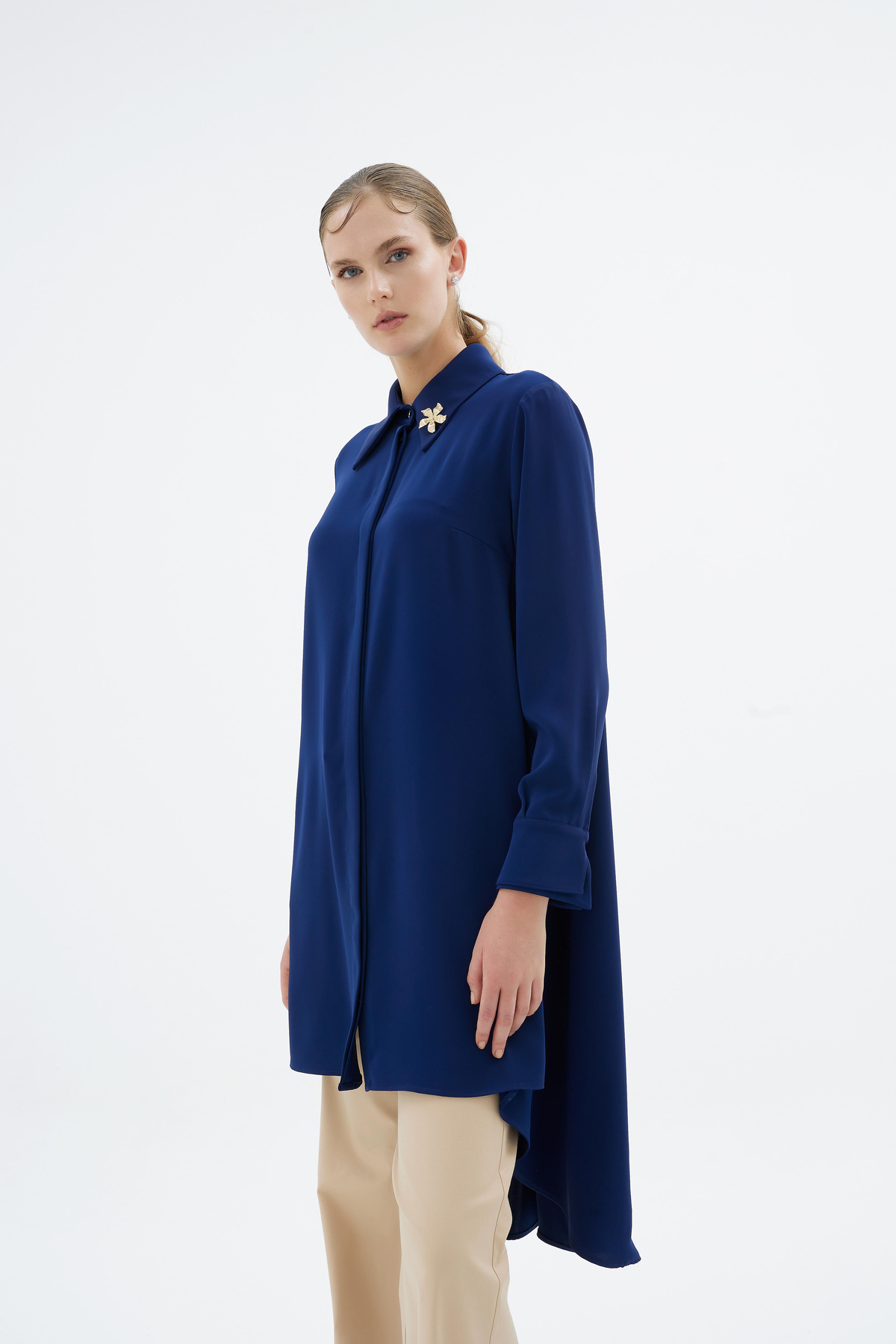 Solene Tunik Lacivert