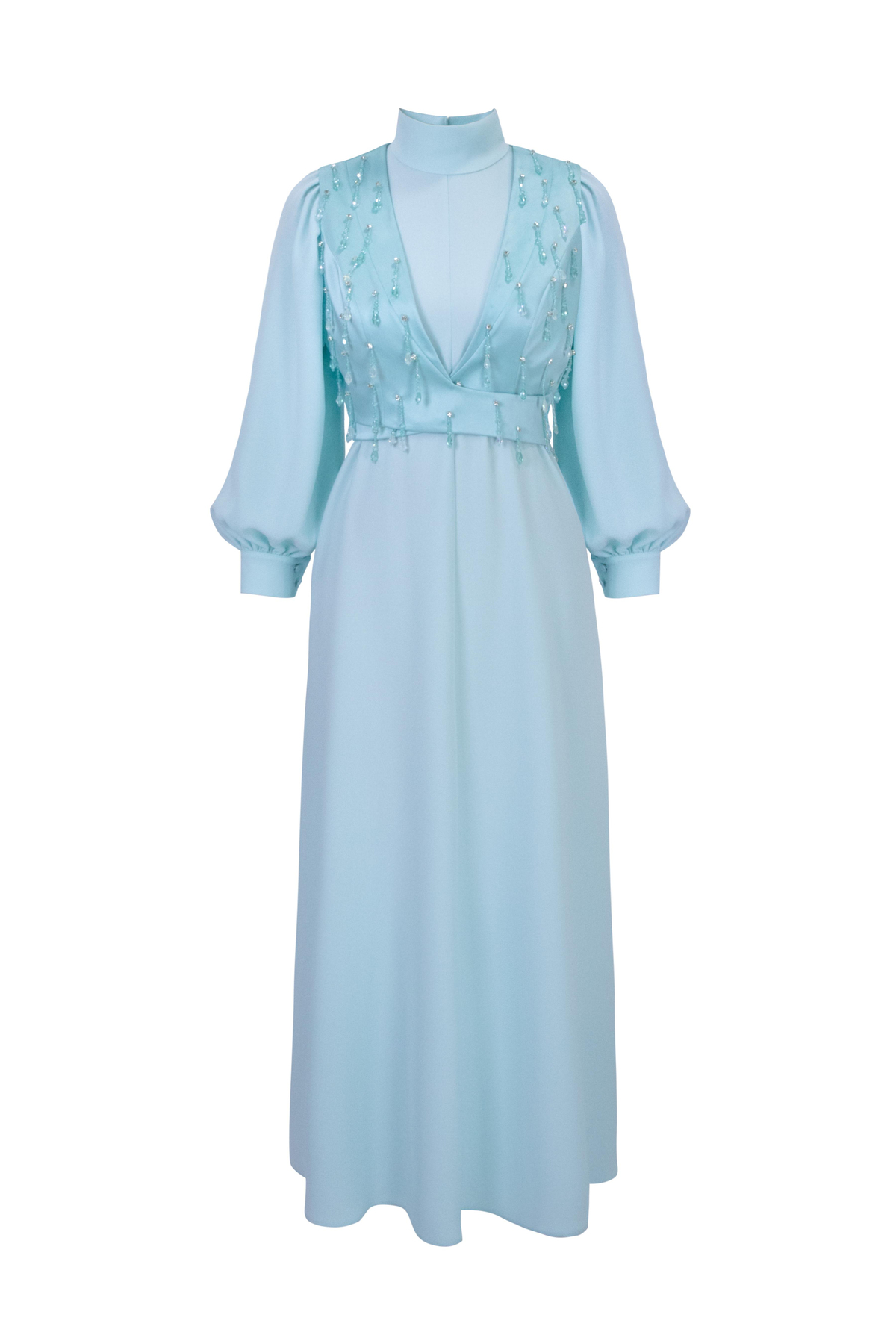 Sparkle Elbise Aqua