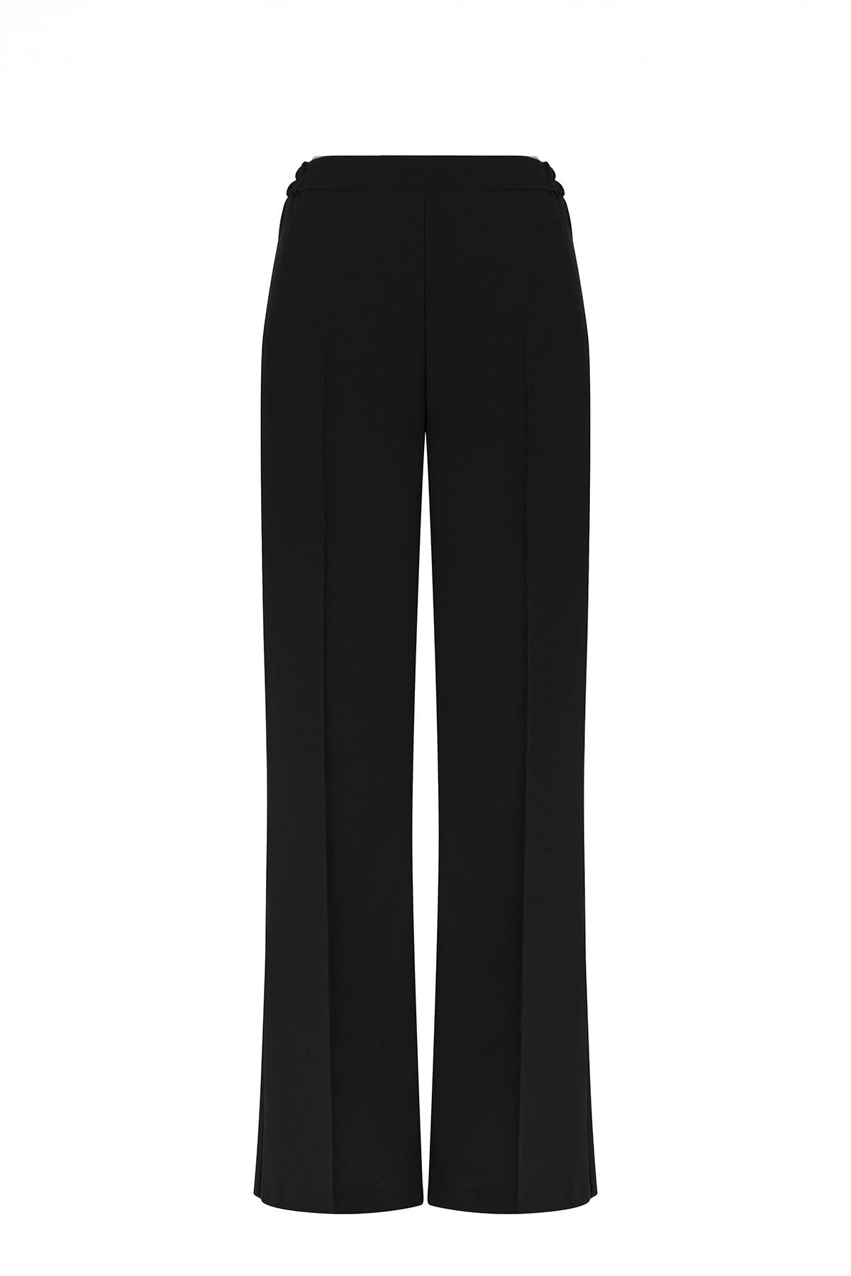 Tina Yüksel Bel Pantolon Siyah