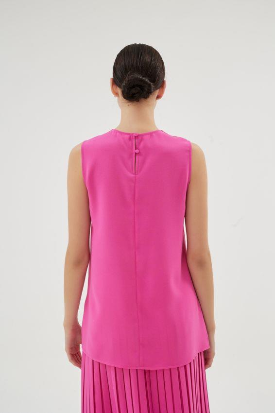 Violetta Bluz Pembe