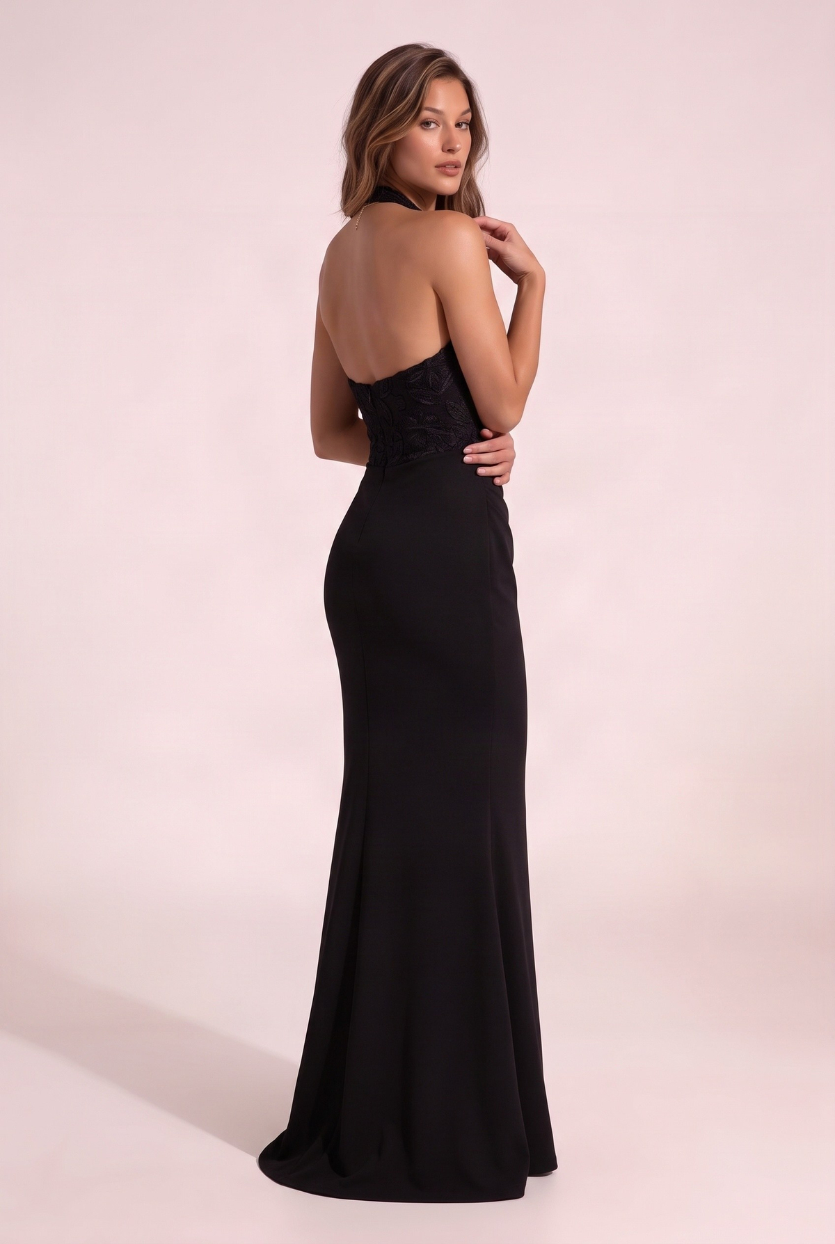 Haren Siyah Elbise