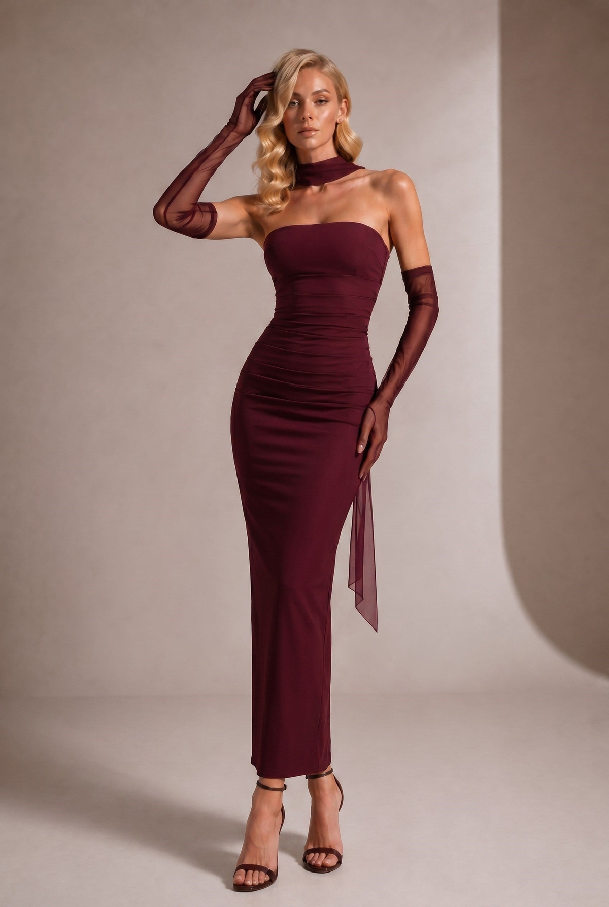 Vivienne Bordo Elbise