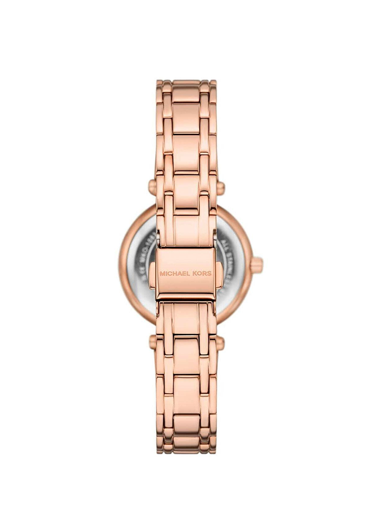 Michael Kors MKO1084 Rose Gold Çelik Kadın Kadın Kol Saati